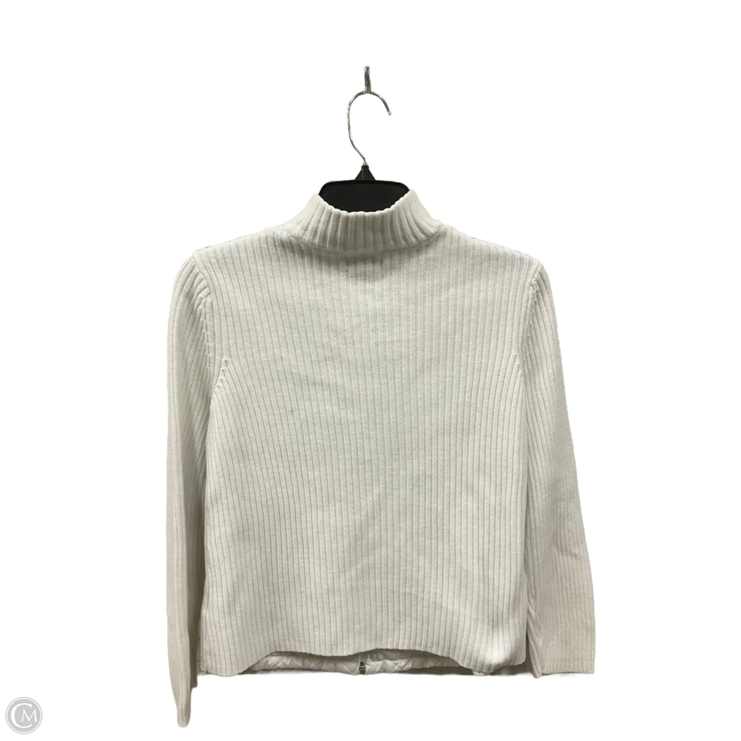 Athletic Jacket By Croft And Barrow In White, Size: Sp