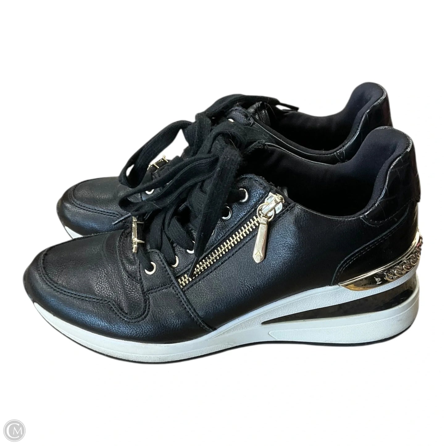 Shoes Sneakers By Aldo In Black, Size: 8