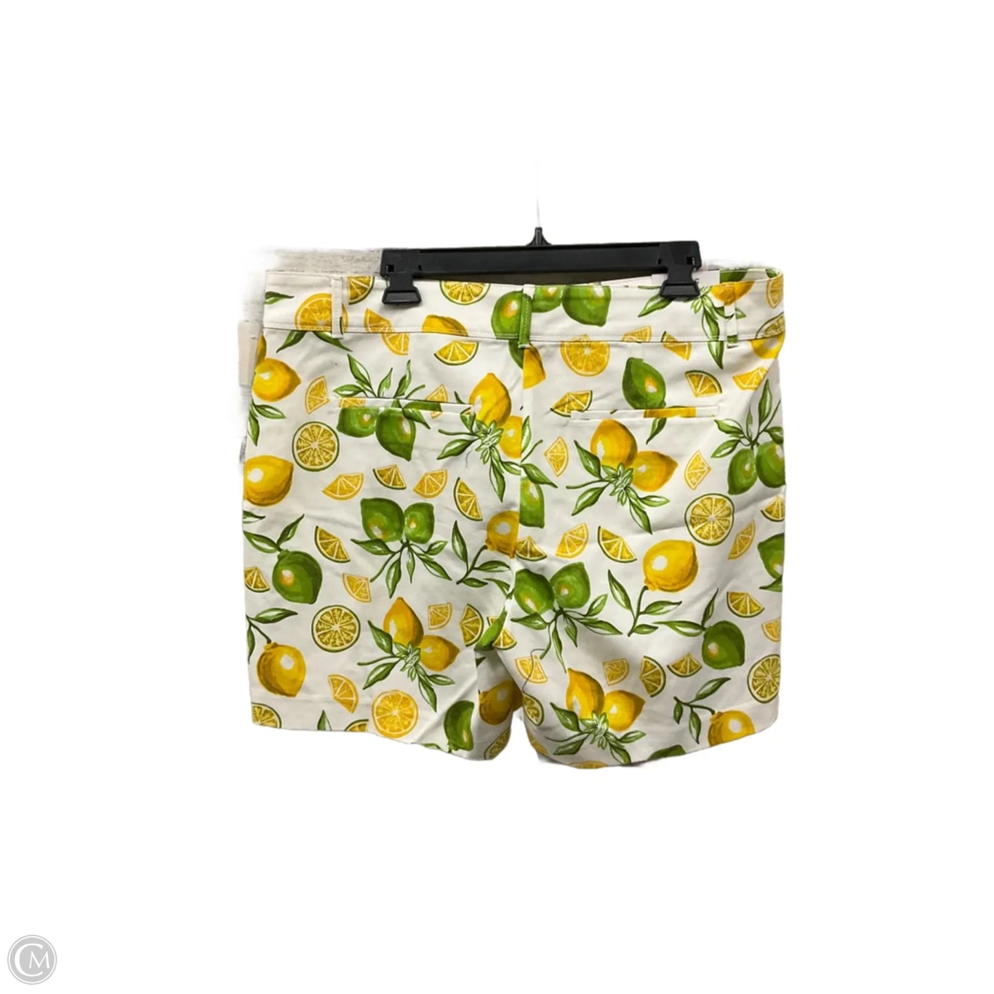 Shorts By Isaac Mizrahi In Yellow, Size: 16