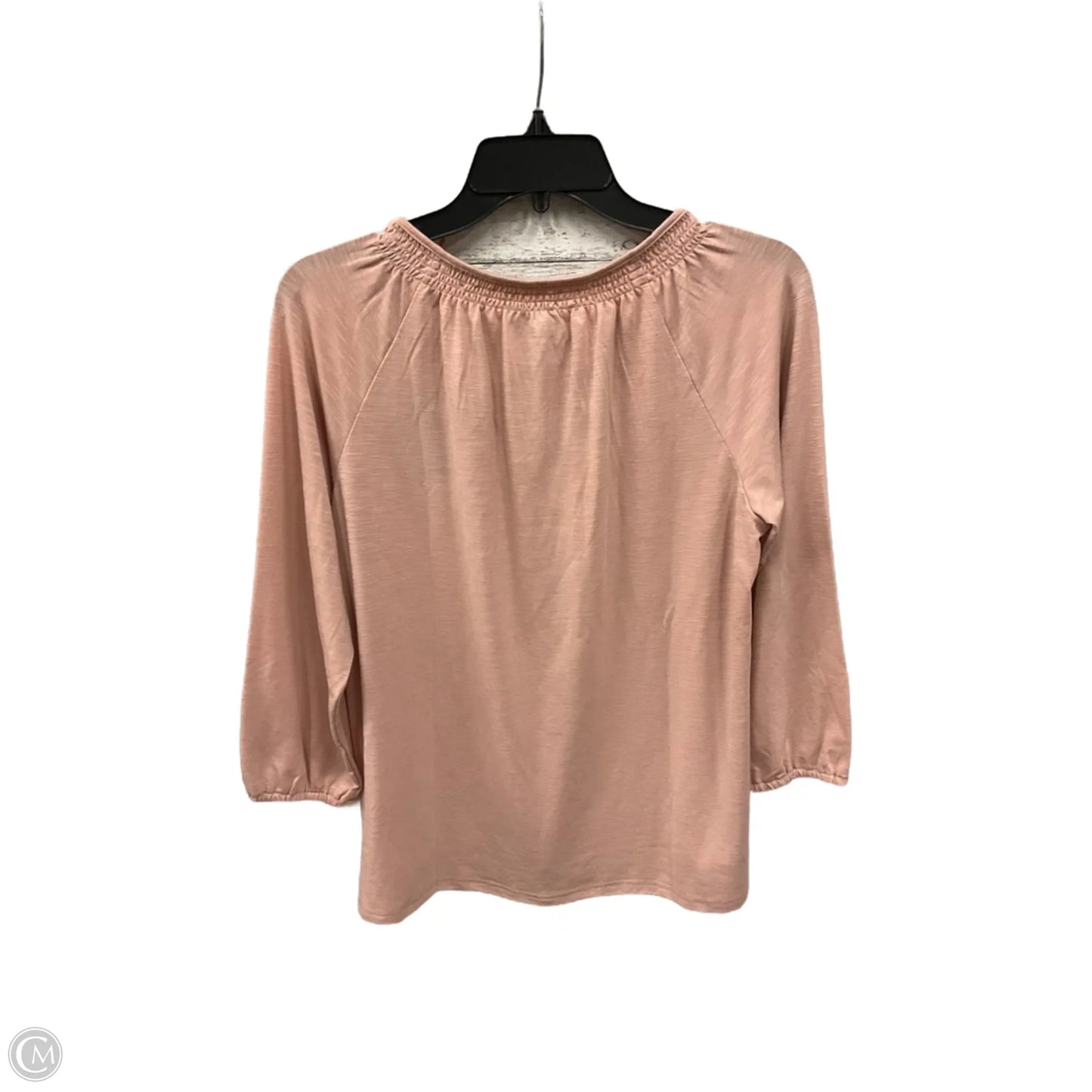 Top Long Sleeve By L.l. Bean In Pink, Size: S