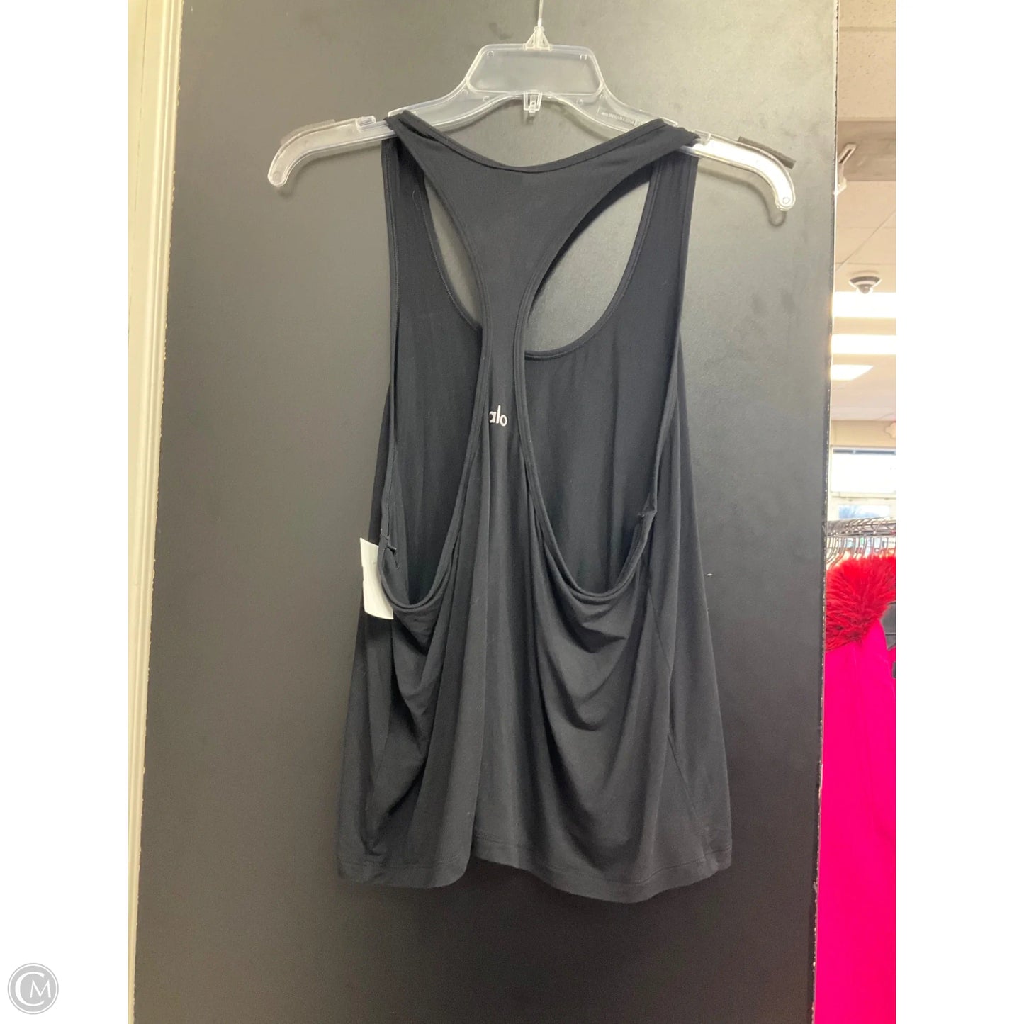Athletic Tank Top By Alo In Black, Size: M