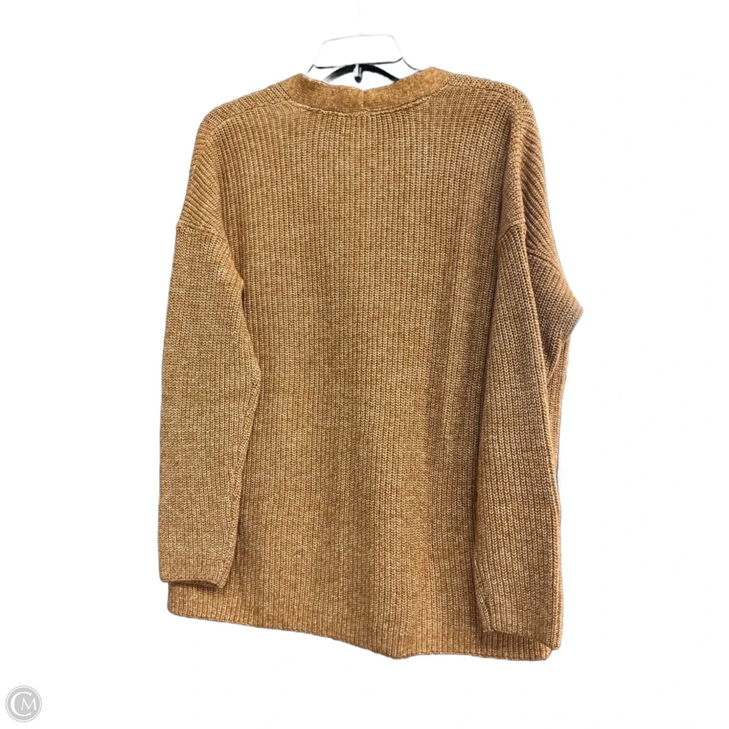 Sweater Cardigan By J. Jill In Orange, Size: Mp