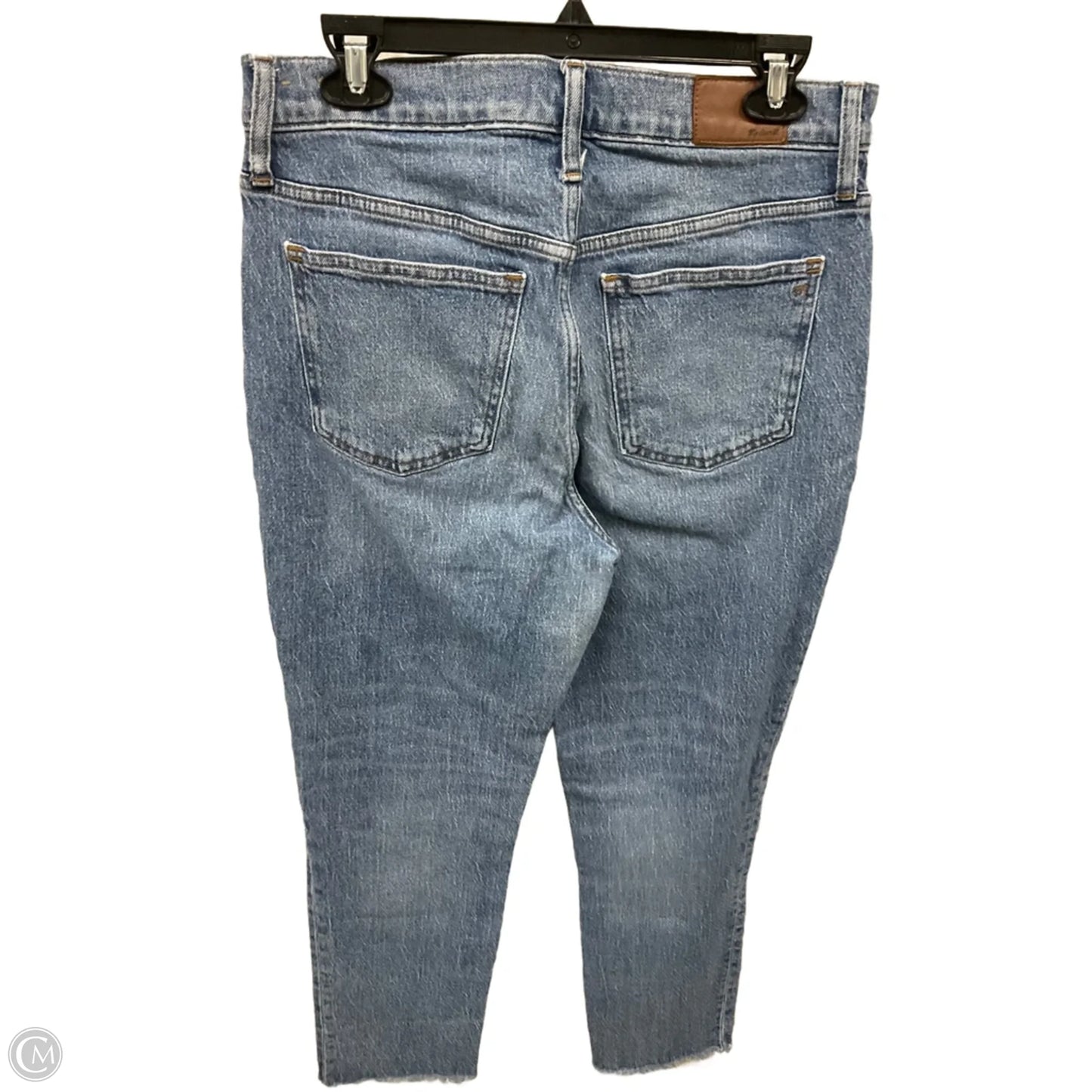Jeans Cropped By Madewell In Blue Denim, Size: 6