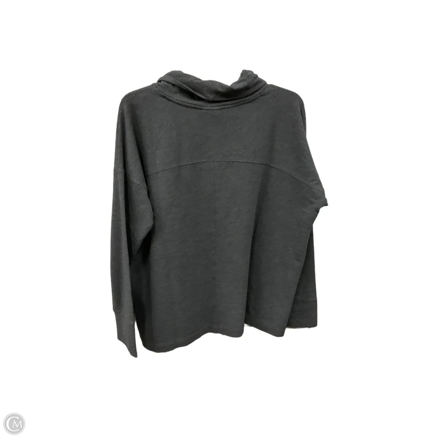 Athletic Sweatshirt Collar By J. Jill In Grey, Size: M