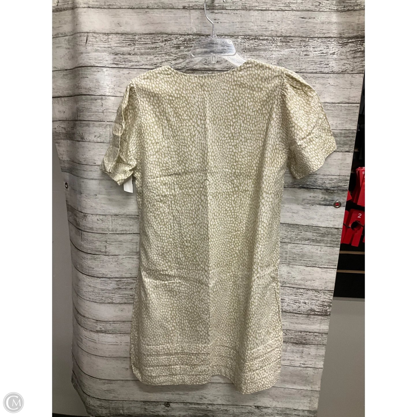 Dress Casual Short By Nicole Miller In Tan, Size: L