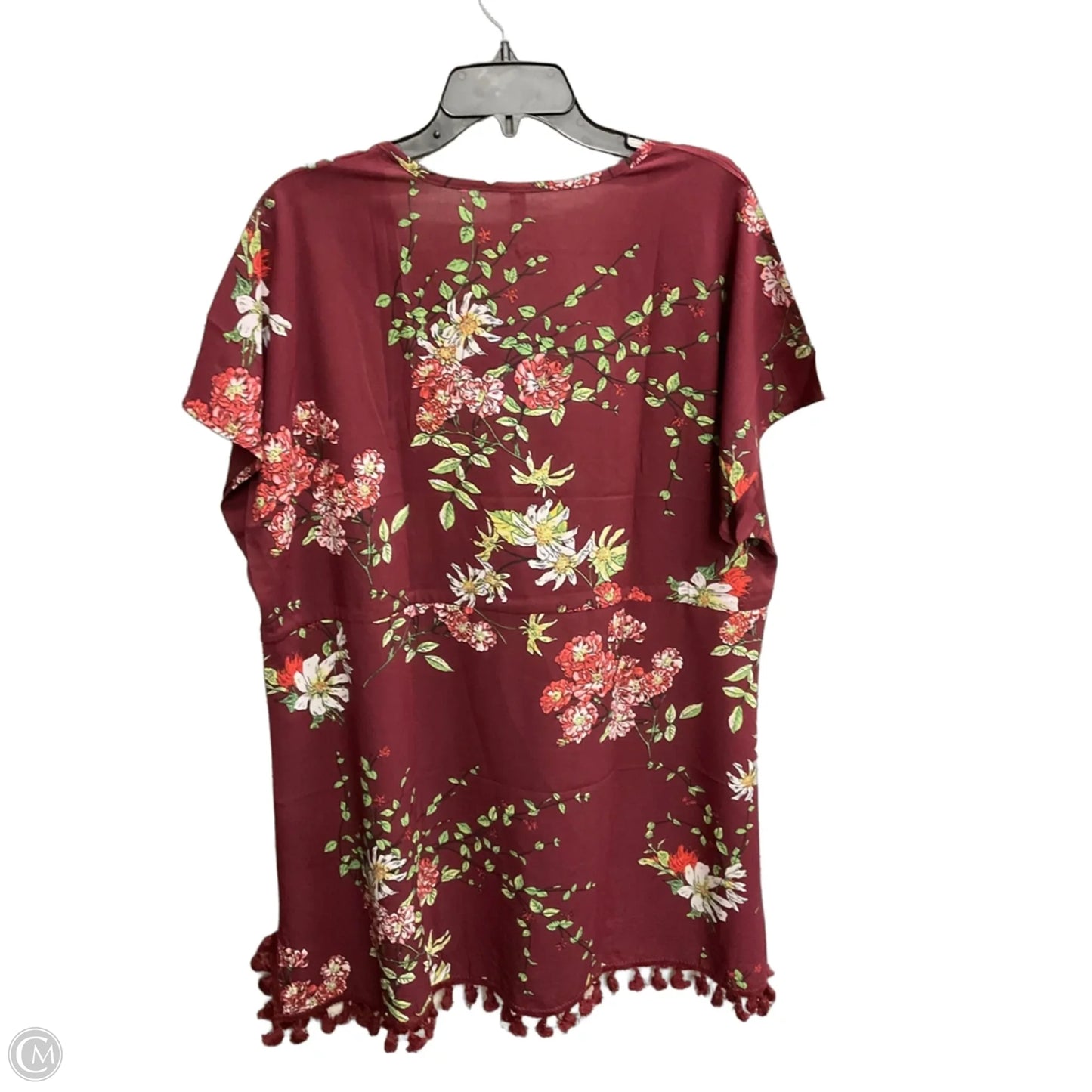 Swimwear Cover-up By Clothes Mentor In Mauve, Size: L