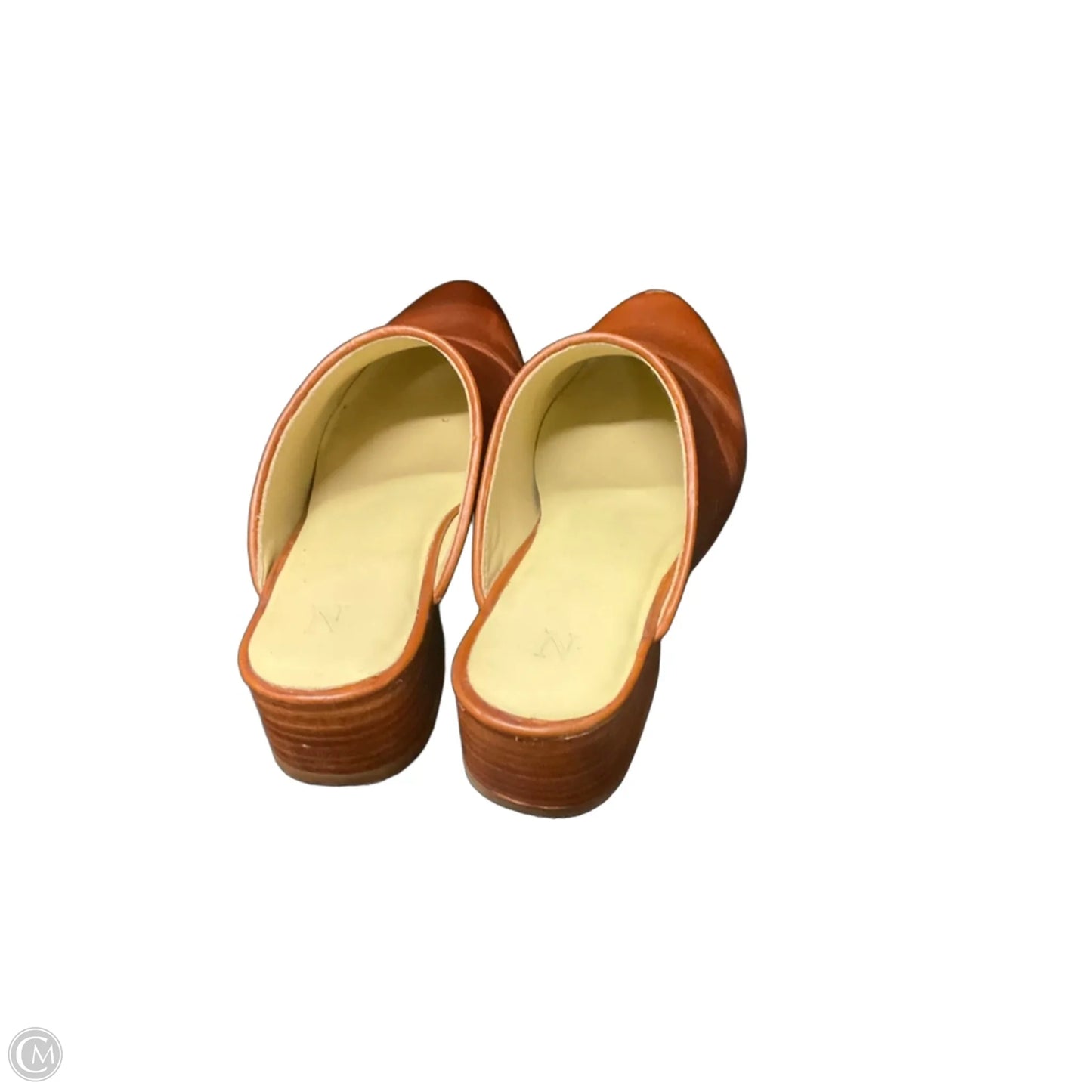 Shoes Heels Block By Clothes Mentor In Brown, Size: 7