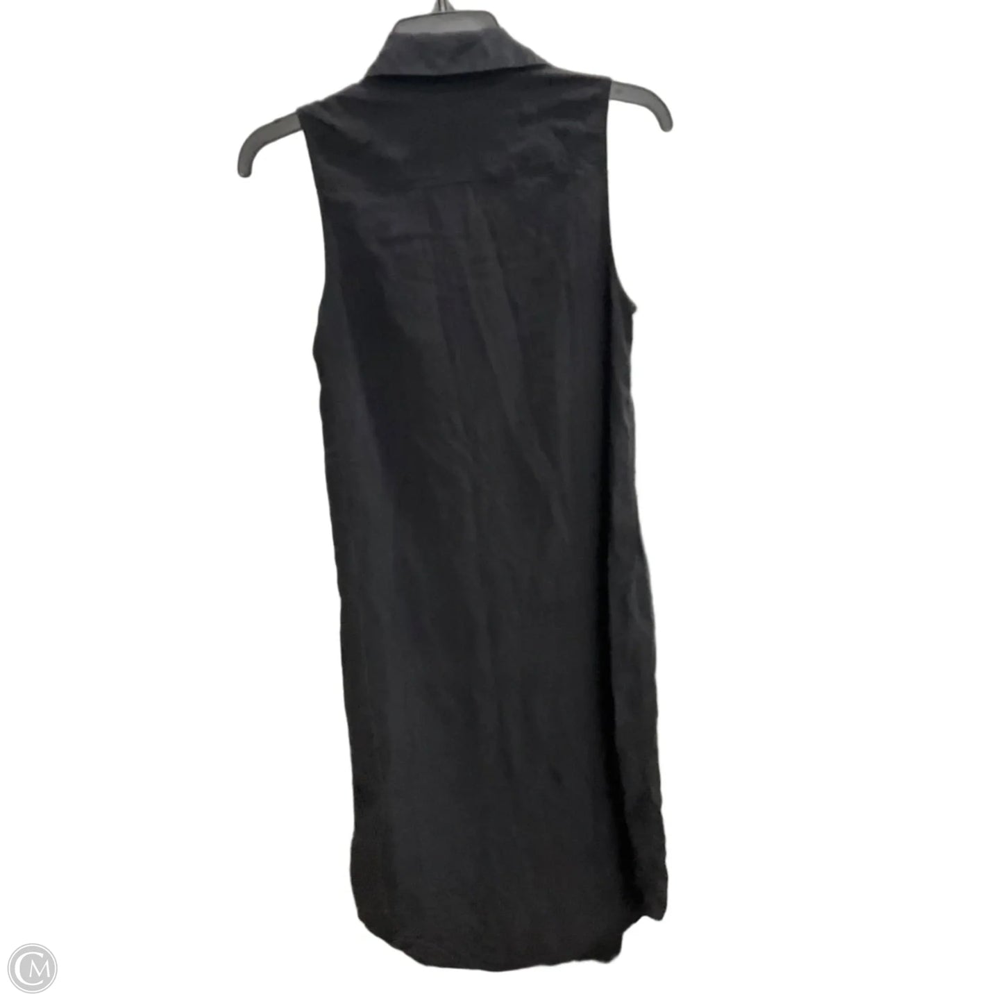 Dress Casual Midi By Equipment In Black, Size: Sp