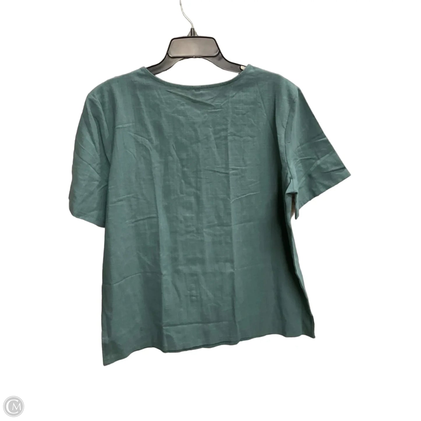 Top Short Sleeve By Clothes Mentor In Green, Size: L