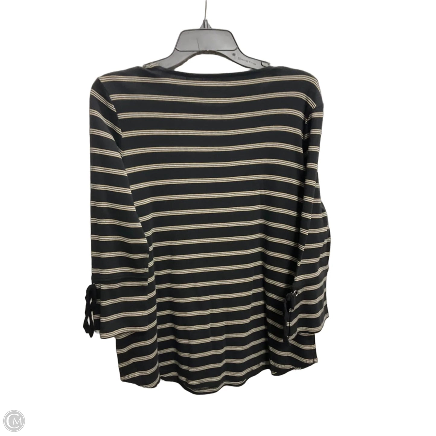Top 3/4 Sleeve By J. Jill In Striped Pattern, Size: S