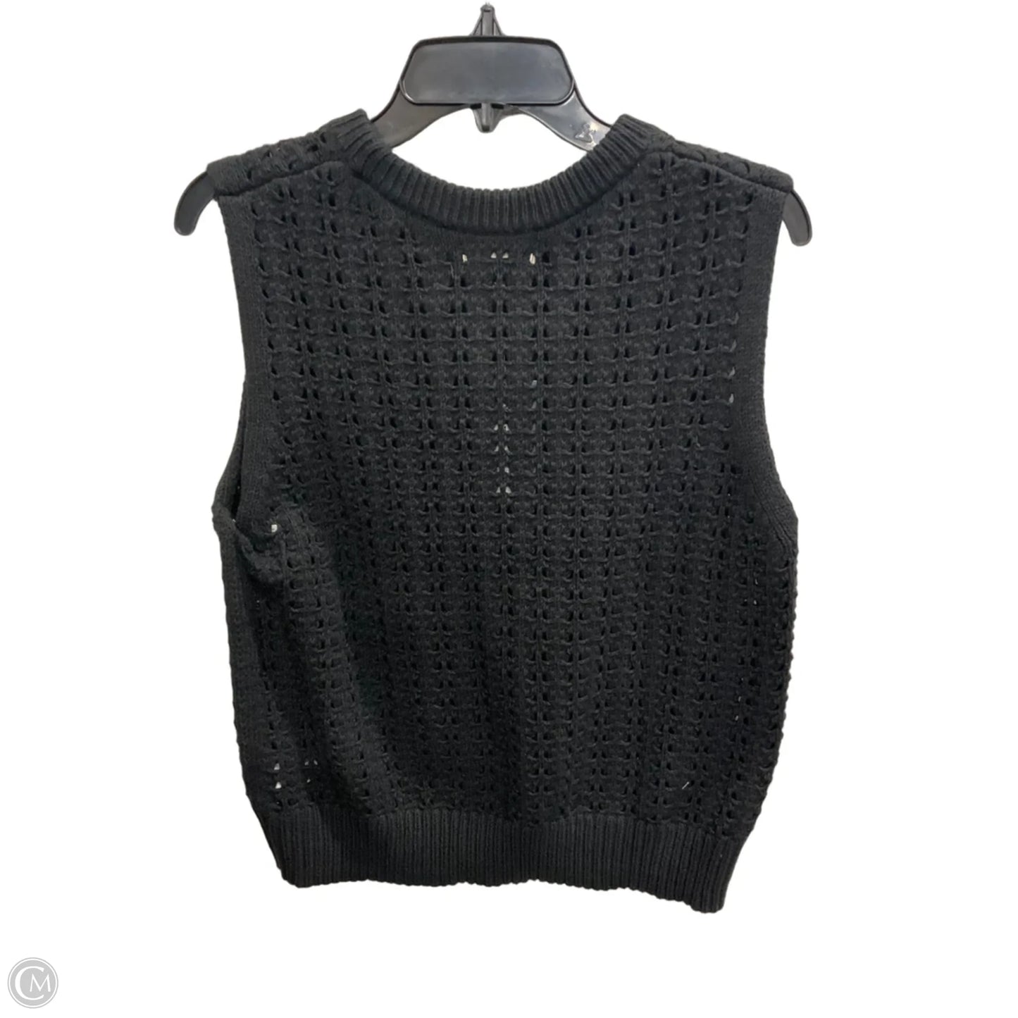 Vest Sweater By Universal Thread In Black, Size: M