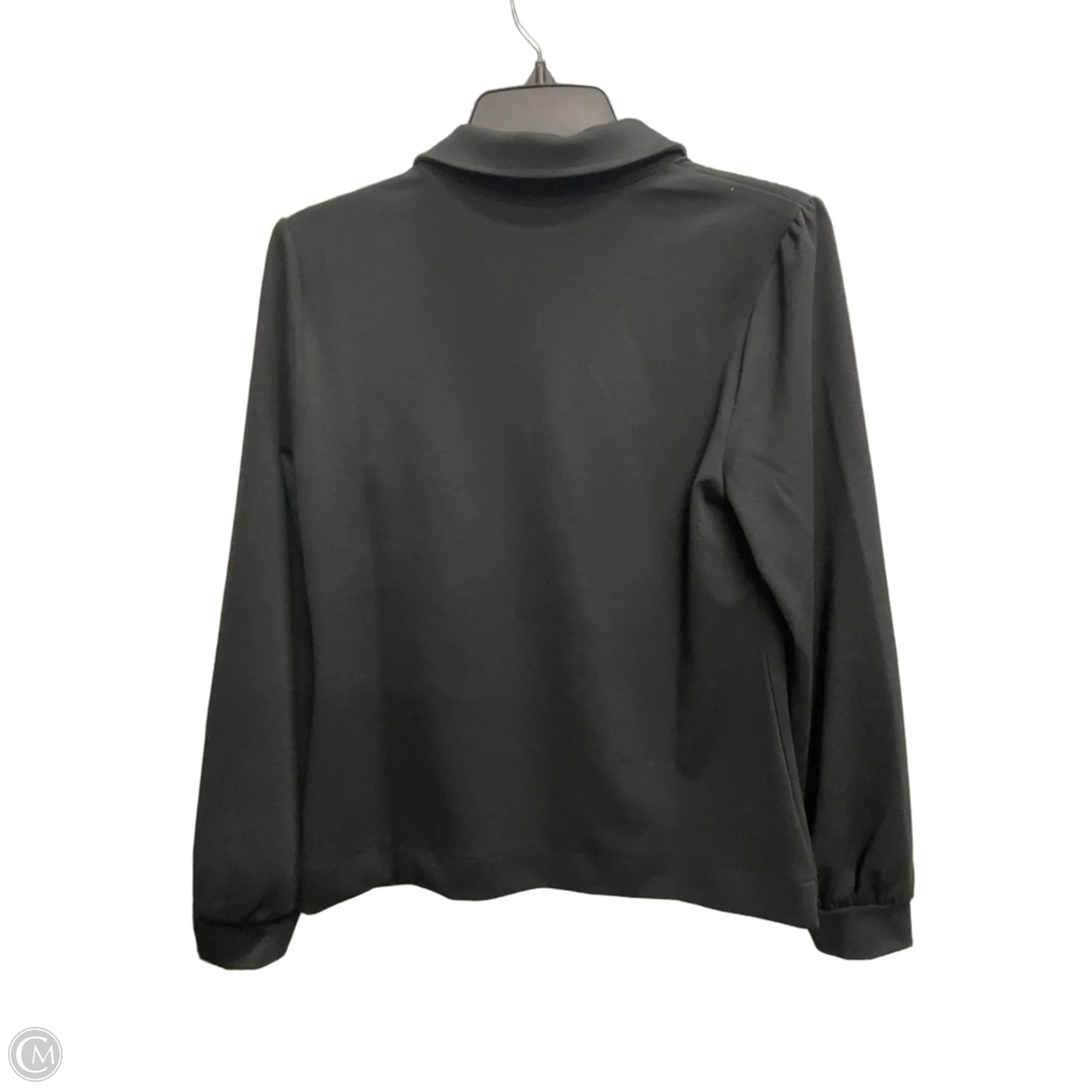 Top Long Sleeve By Talbots In Black, Size: S