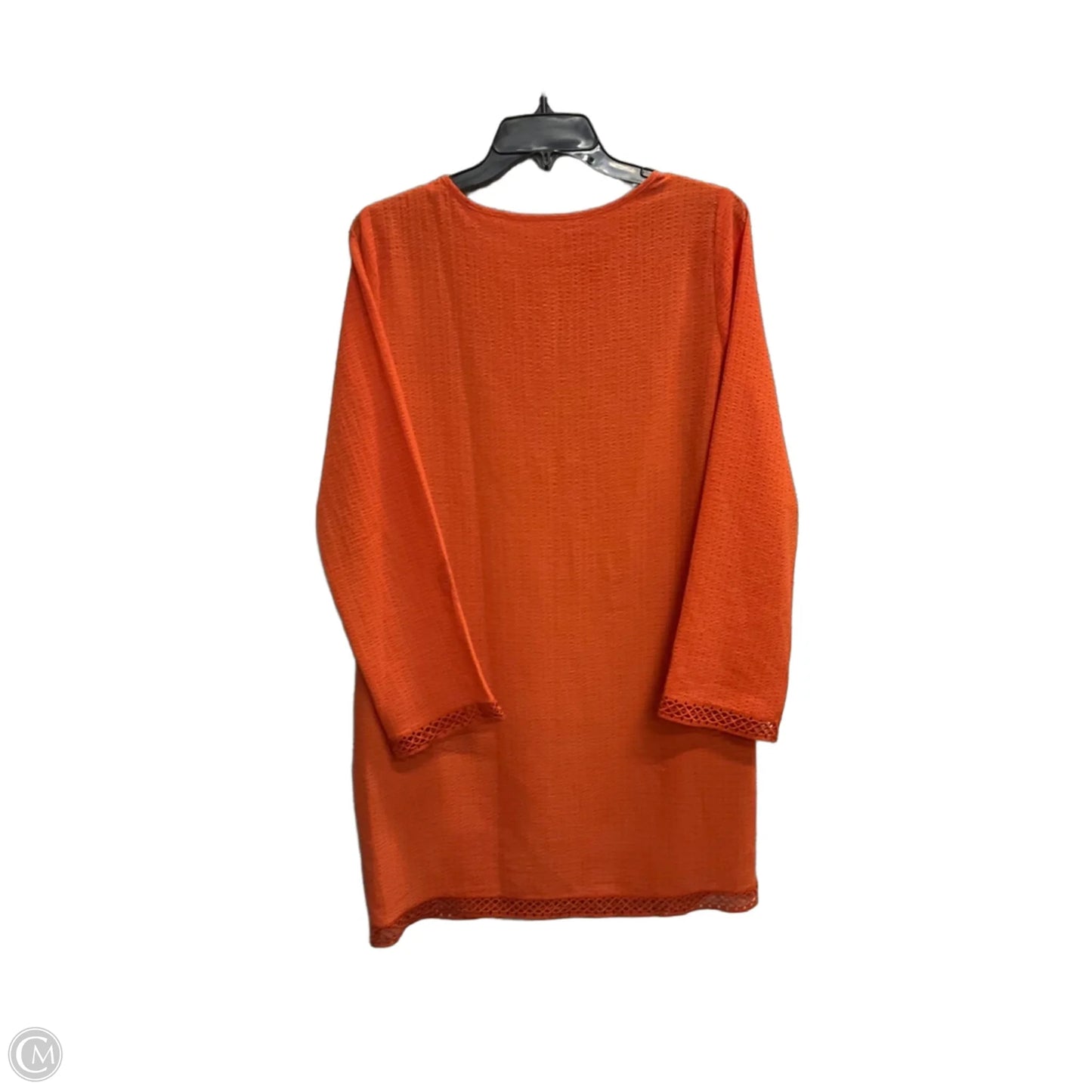 Dress Casual Midi By Michael By Michael Kors In Orange, Size: S