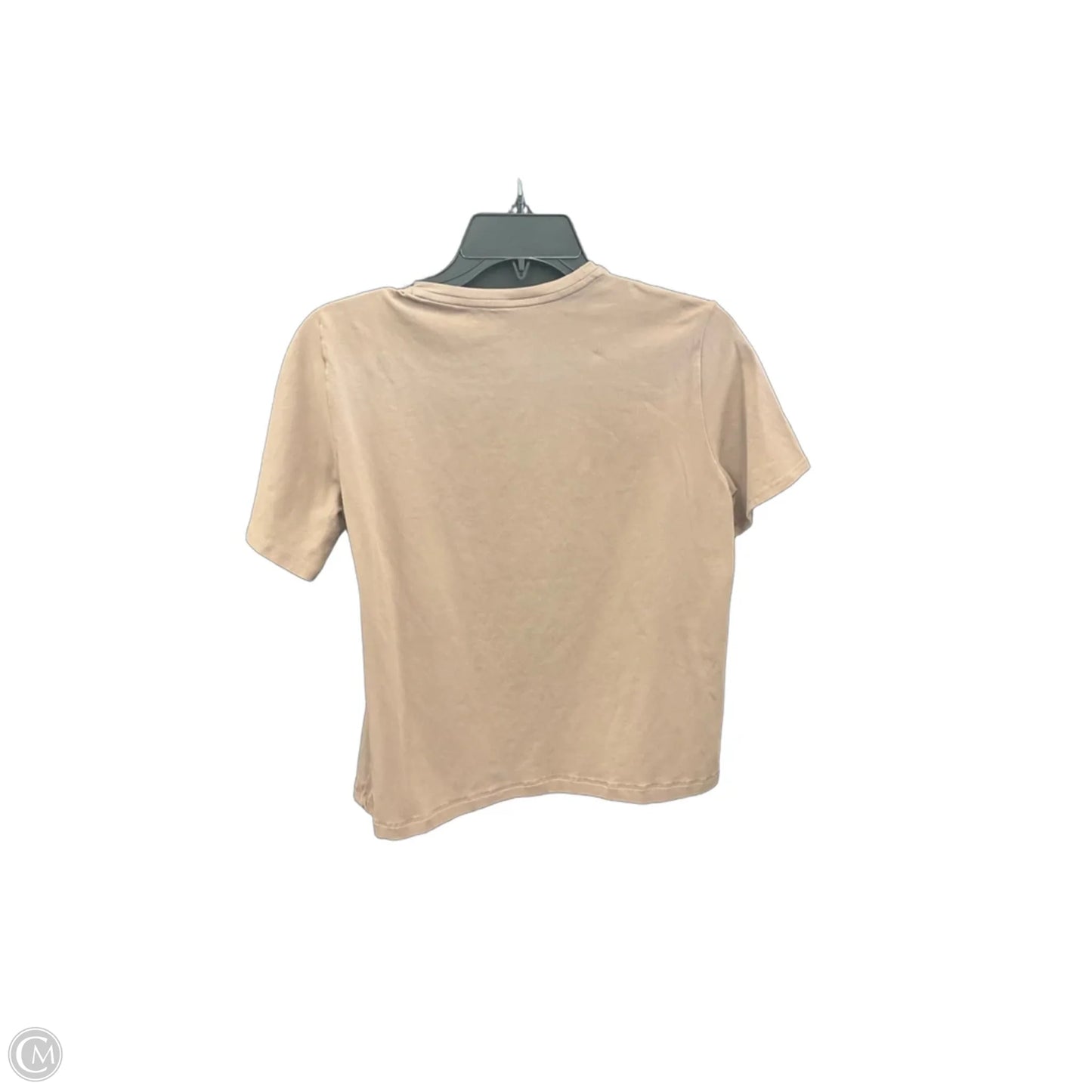 Athletic Top Short Sleeve By Lululemon In Brown, Size: M