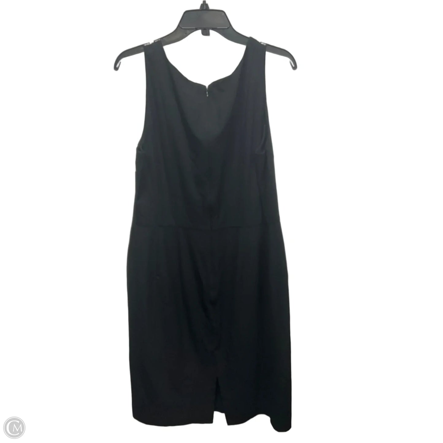 Dress Casual Midi By Ann Taylor In Black, Size: Xl