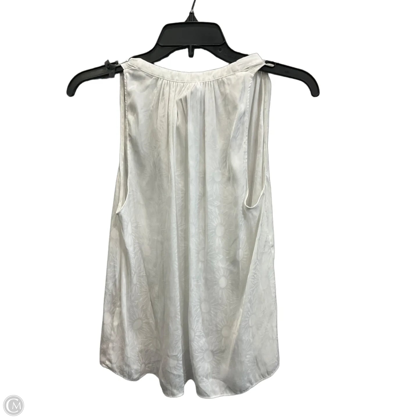 Top Sleeveless By Current Air In White, Size: Xs