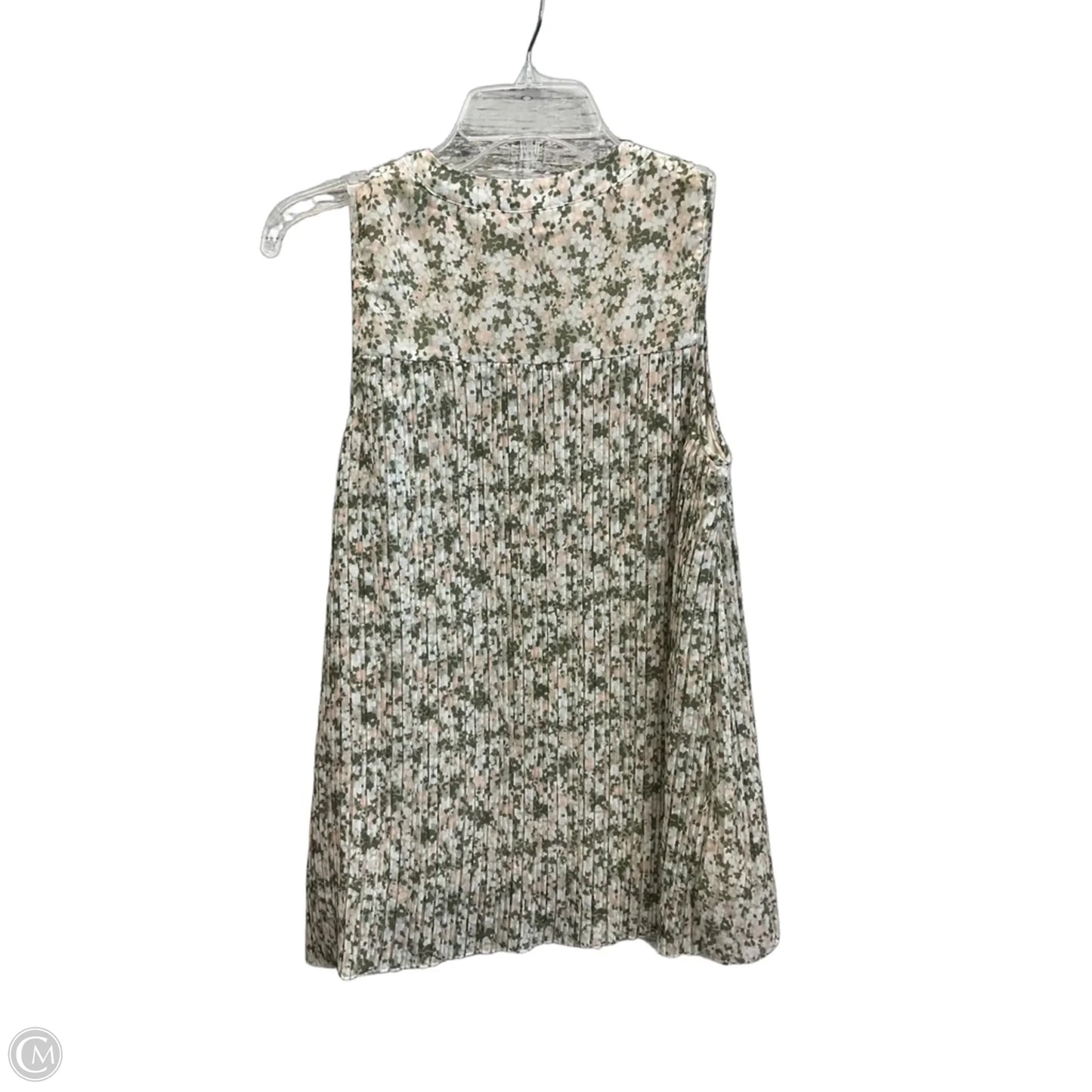 Top Sleeveless By Clothes Mentor In Green, Size: Xs