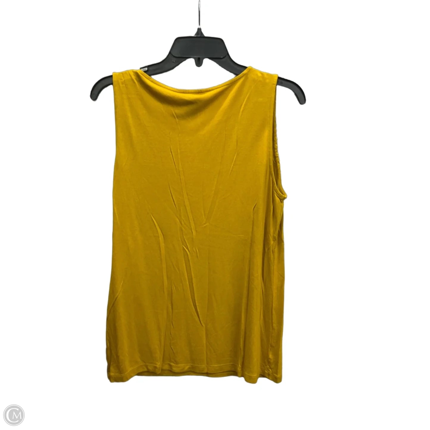 Top Sleeveless By Ann Taylor In Yellow, Size: M