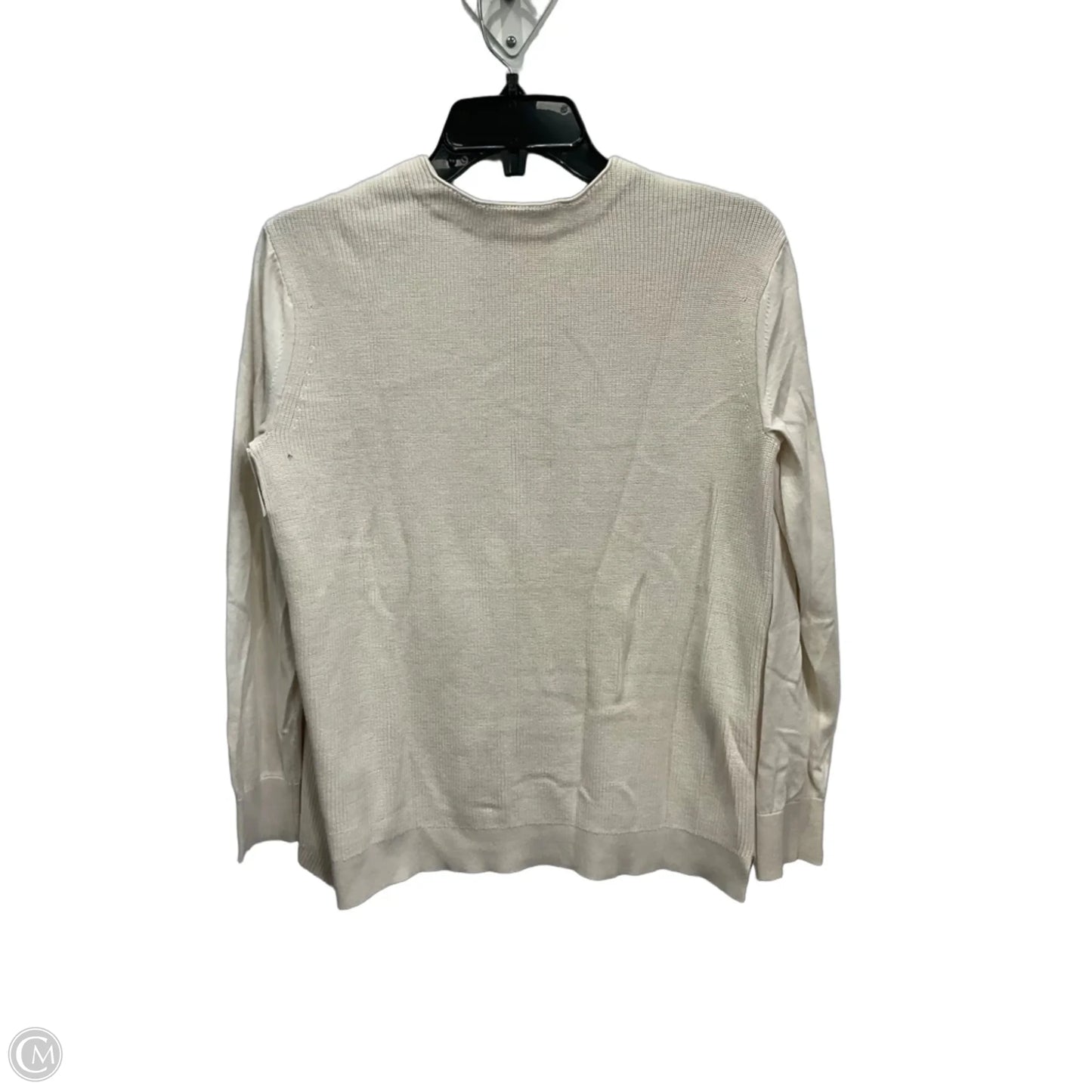 Top Long Sleeve Designer By Tory Burch In Cream, Size: Sp