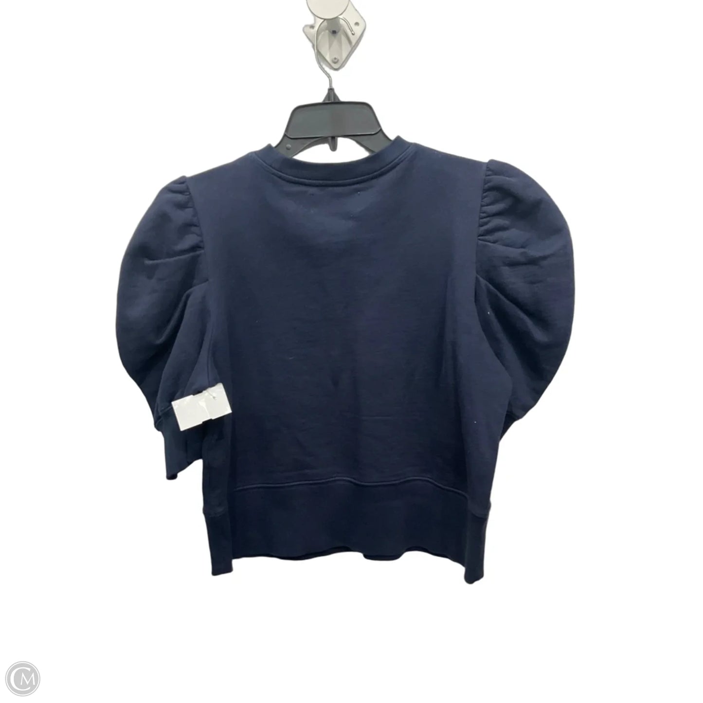 Top Short Sleeve By Cmc In Navy, Size: M