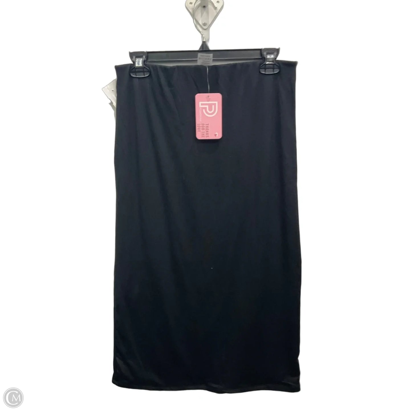 Skirt Maxi By Clothes Mentor In Black, Size: 12