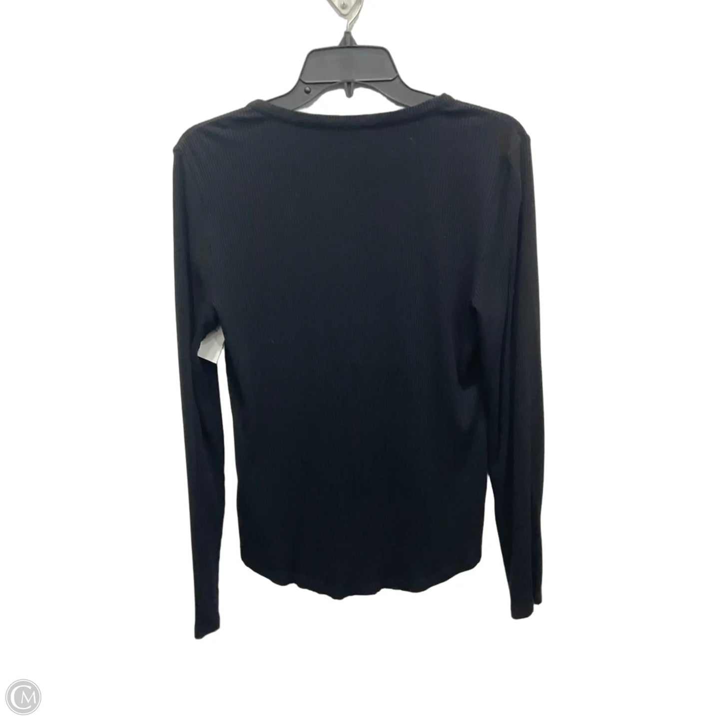 Top Long Sleeve By White House Black Market In Black, Size: S