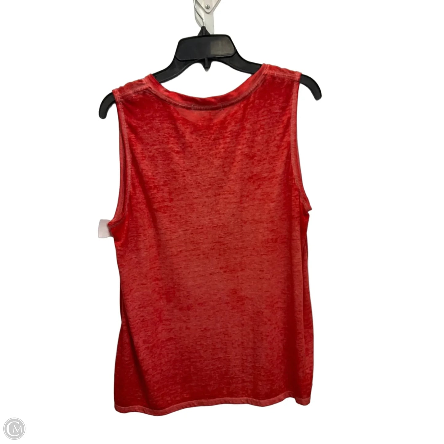 Tank Top By C And C In Red, Size: L