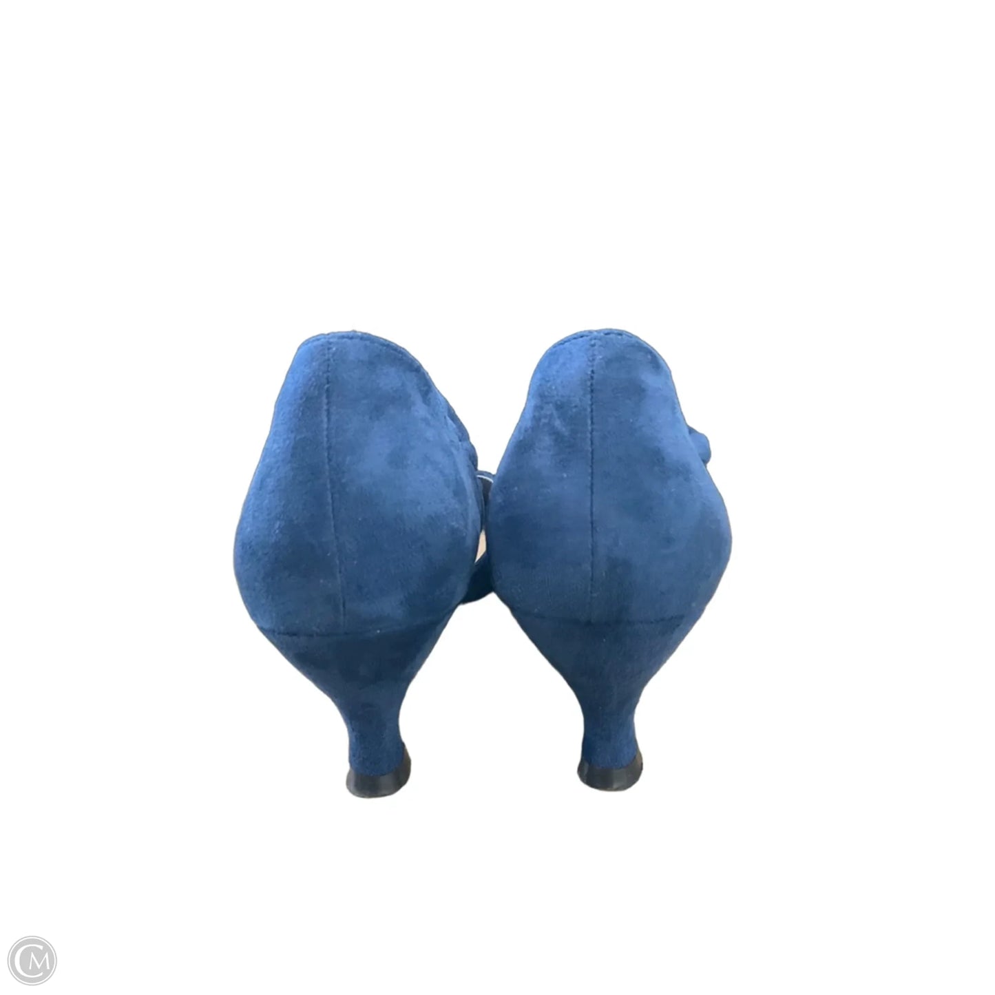 Shoes Heels Kitten By Clothes Mentor In Blue, Size: 9