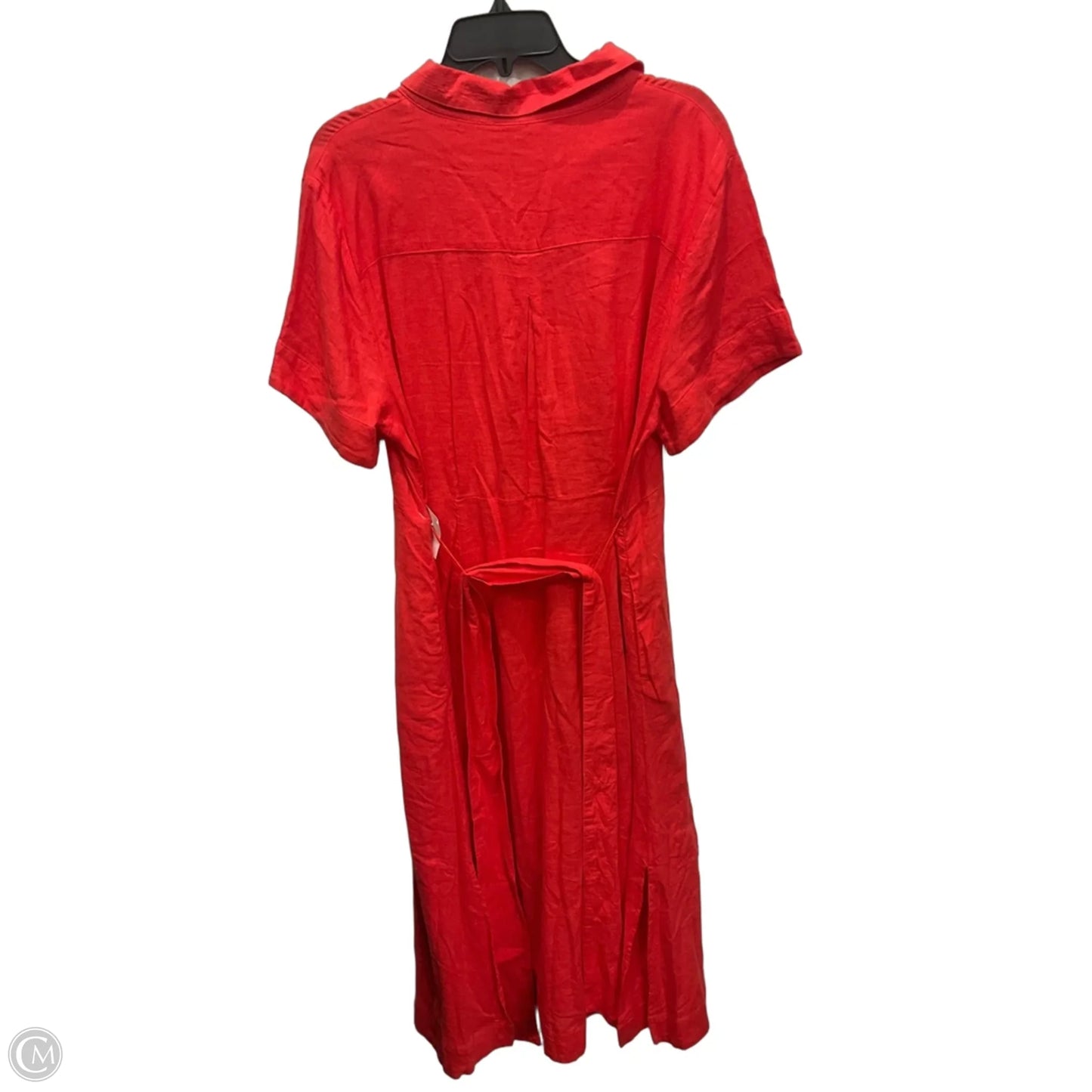 Dress Casual Maxi By Joie In Orange, Size: Xl