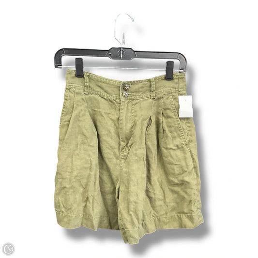 Shorts By Madewell In Green, Size: 0p