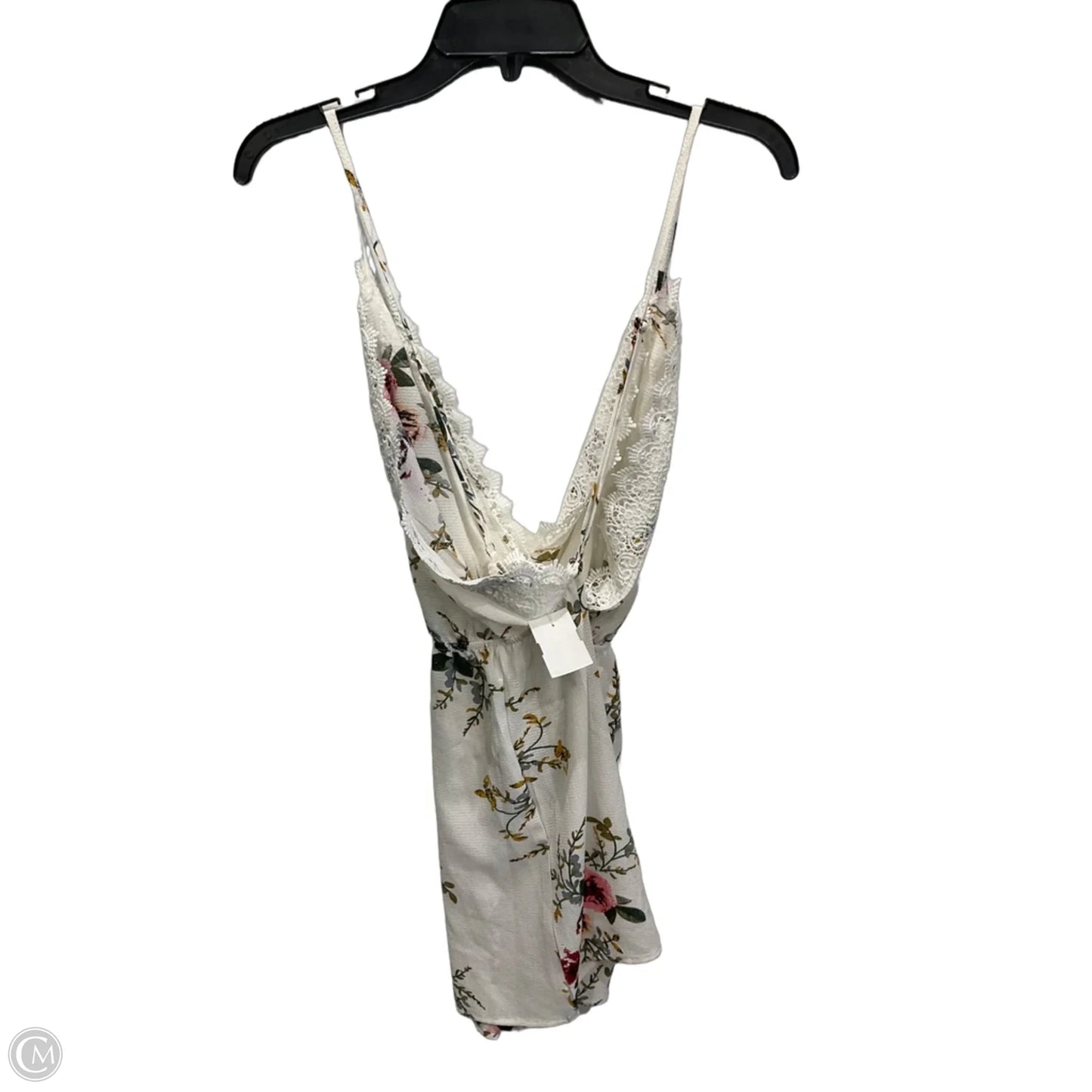 Romper By Cmf In Floral Print, Size: M