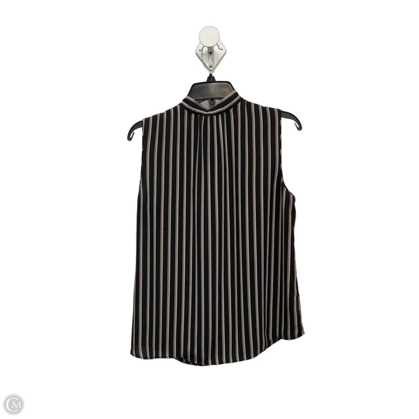 Top Sleeveless By White House Black Market In Black & Cream, Size: M