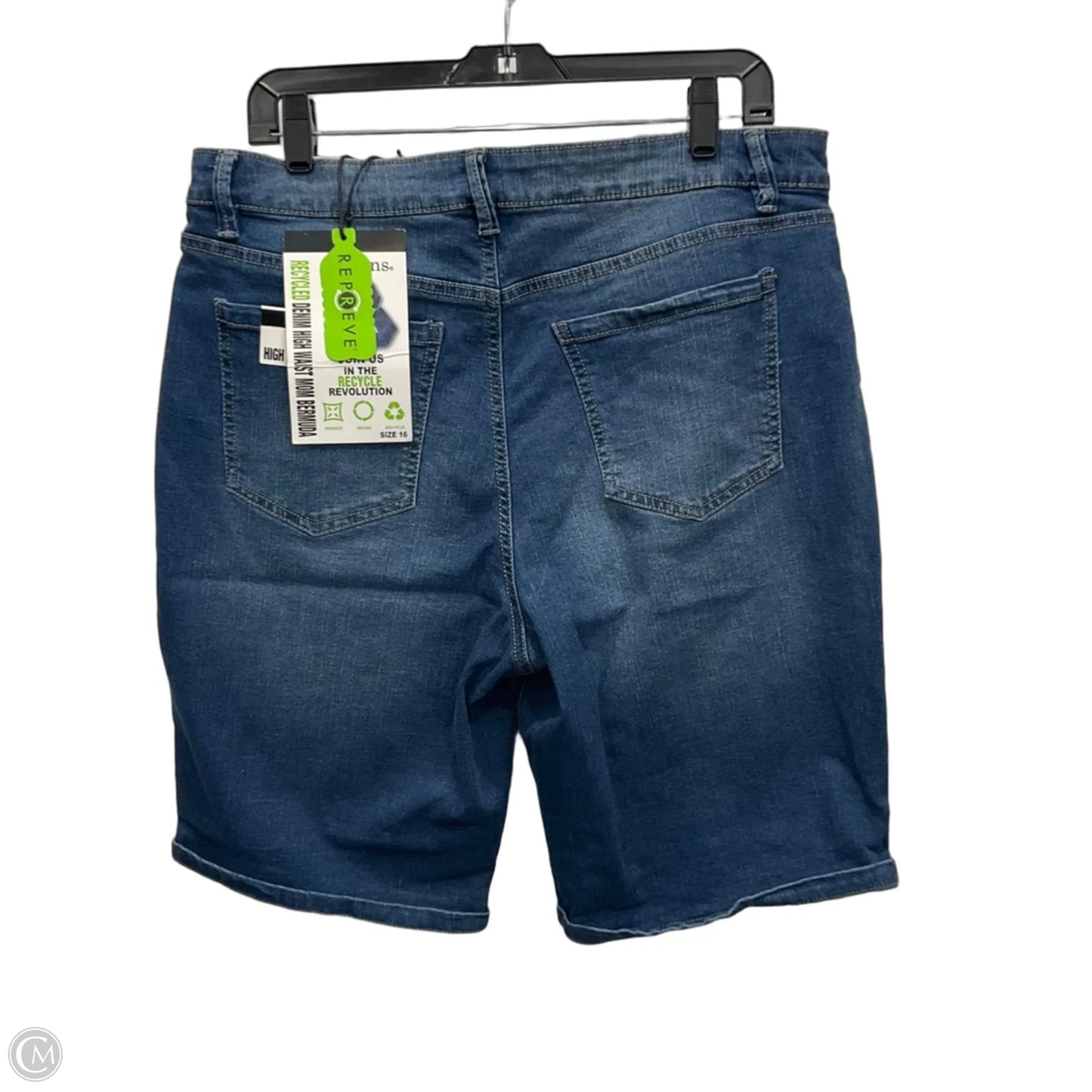 Shorts By D Jeans In Blue Denim, Size: 16