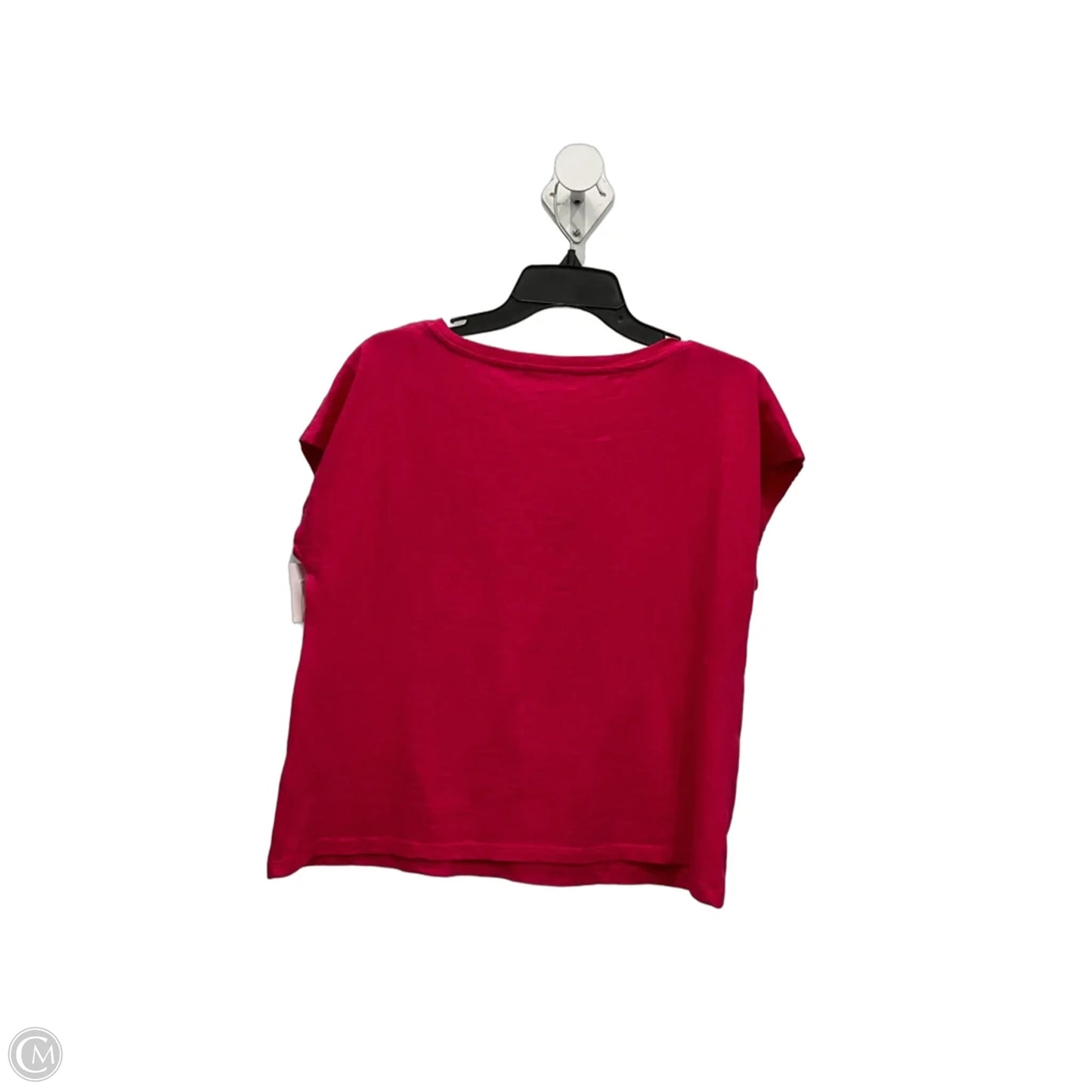 Top Short Sleeve By Talbots In Pink, Size: Mp
