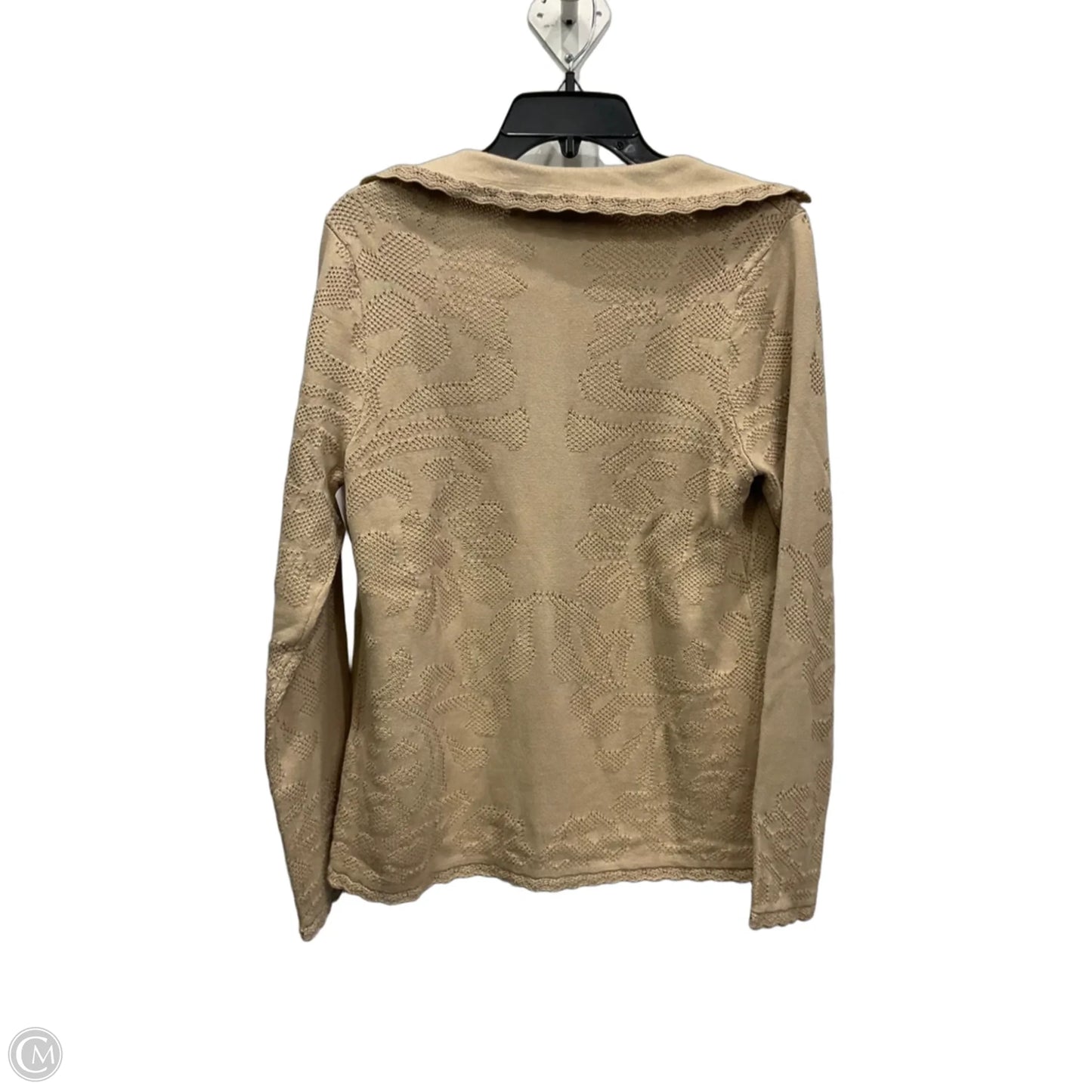 Cardigan By Chicos In Tan, Size: S