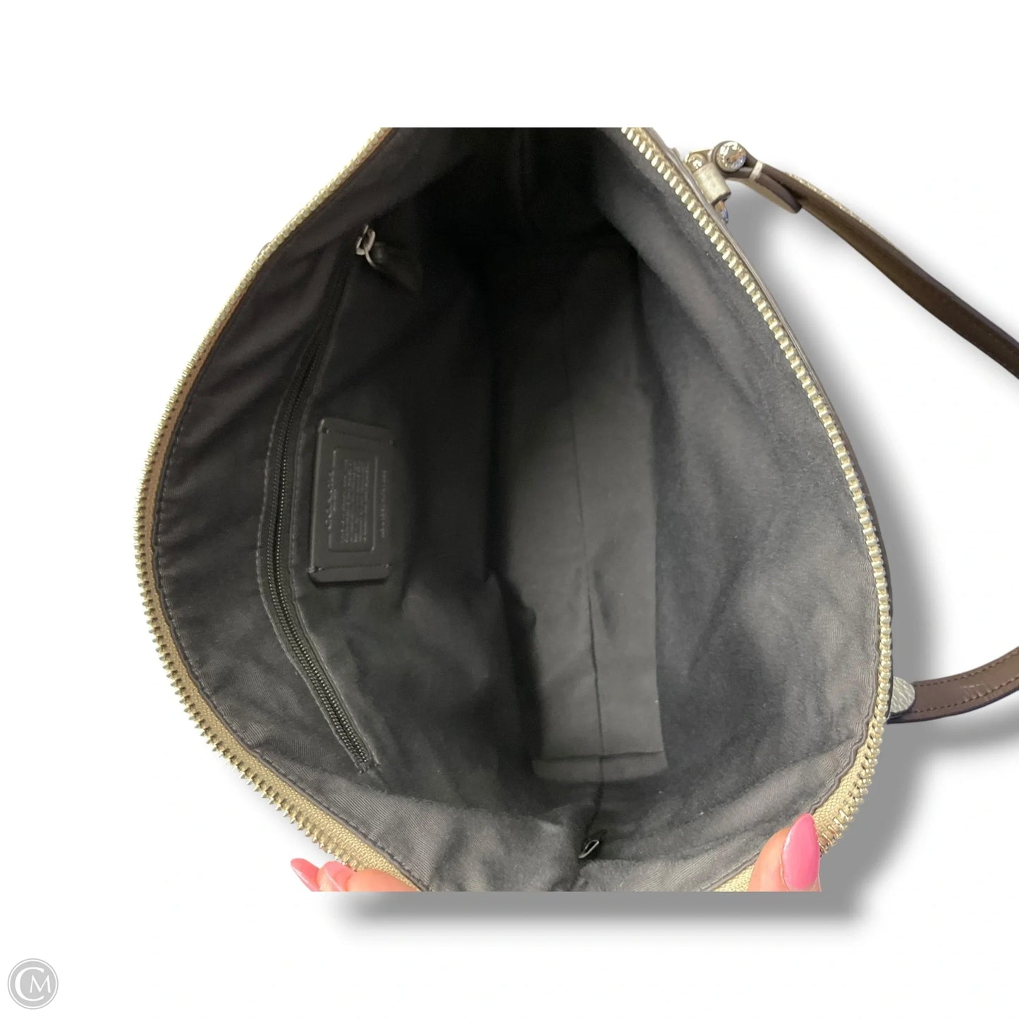 Handbag Designer By Coach, Size: Medium