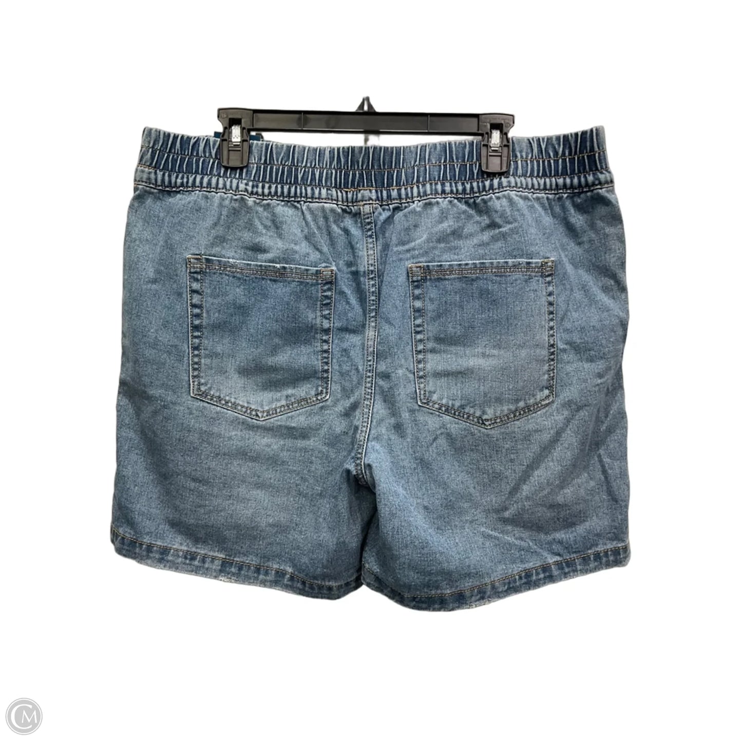 Shorts By Terra & Sky In Blue Denim, Size: 14