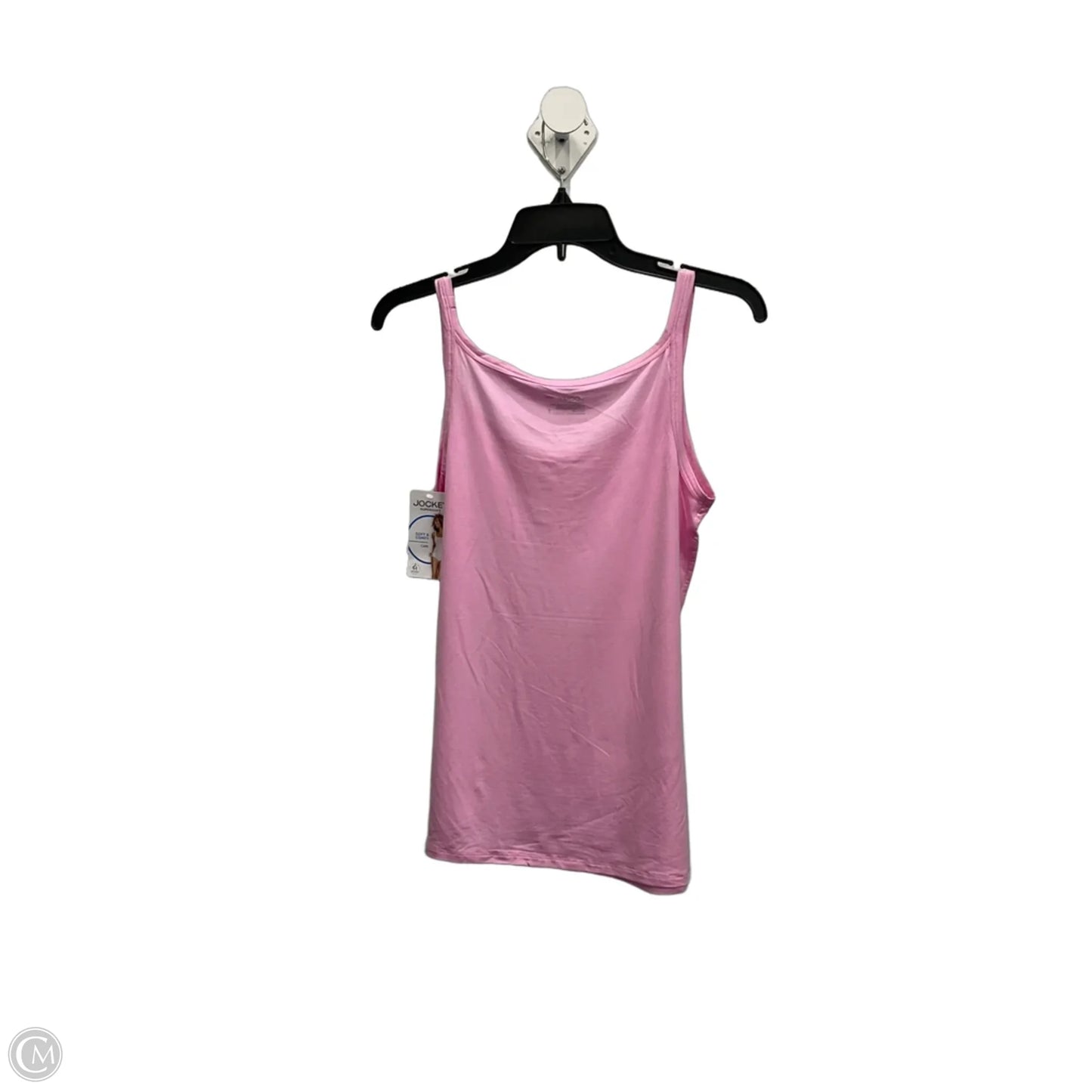 Athletic Tank Top By Jockey In Pink, Size: L