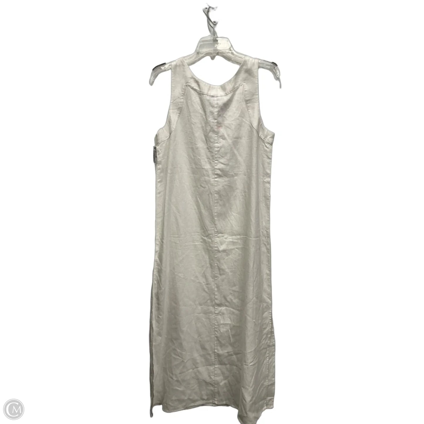 Dress Casual Maxi By Dkny In White, Size: S