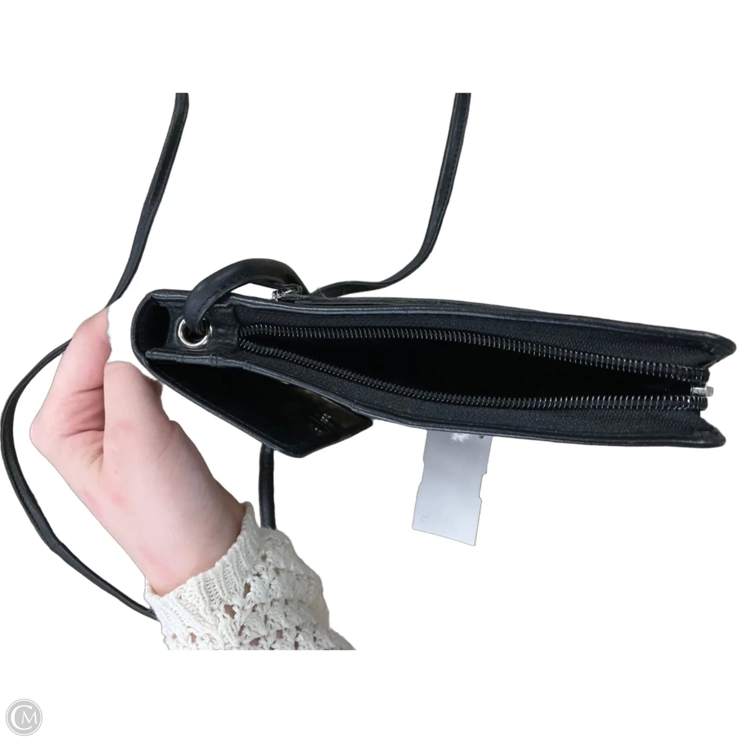 Crossbody Leather By Clothes Mentor, Size: Small