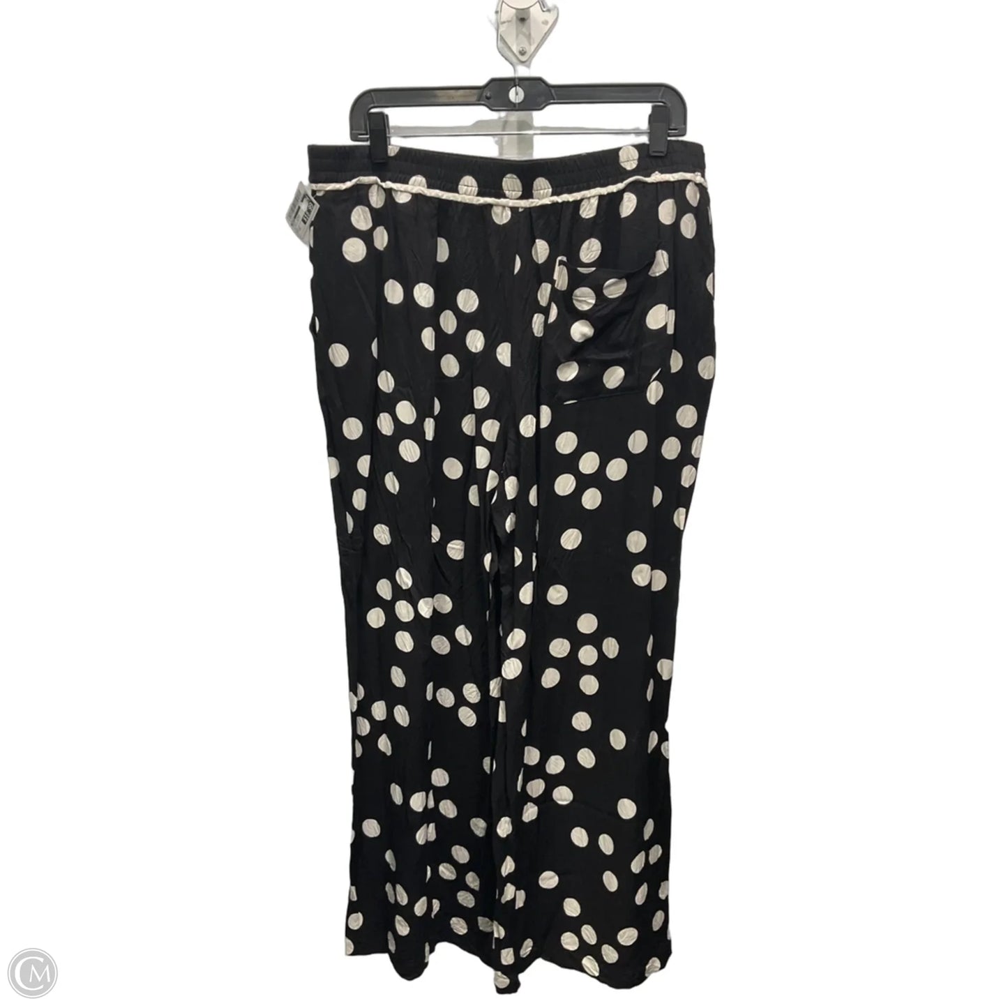 Pants Lounge By Maeve In Black & White, Size: 12