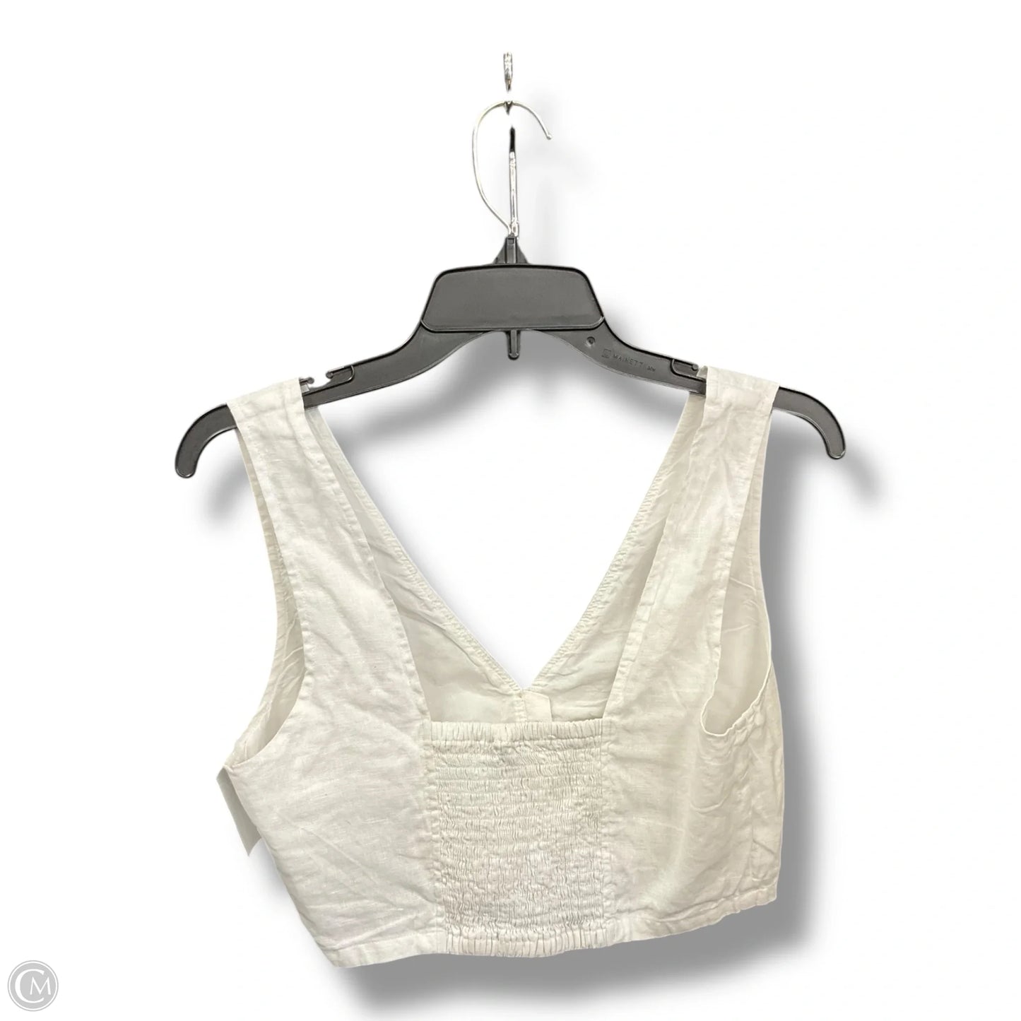 Top Sleeveless By Madewell In White, Size: S
