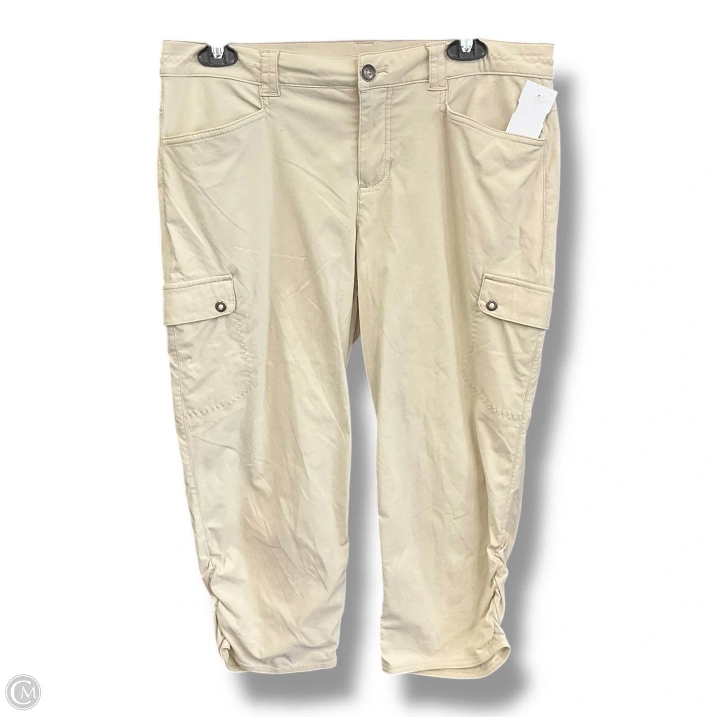 Capris By Eddie Bauer In Tan, Size: 10