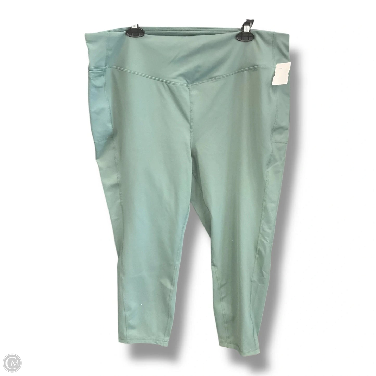 Athletic Leggings By Torrid In Green, Size: 3x