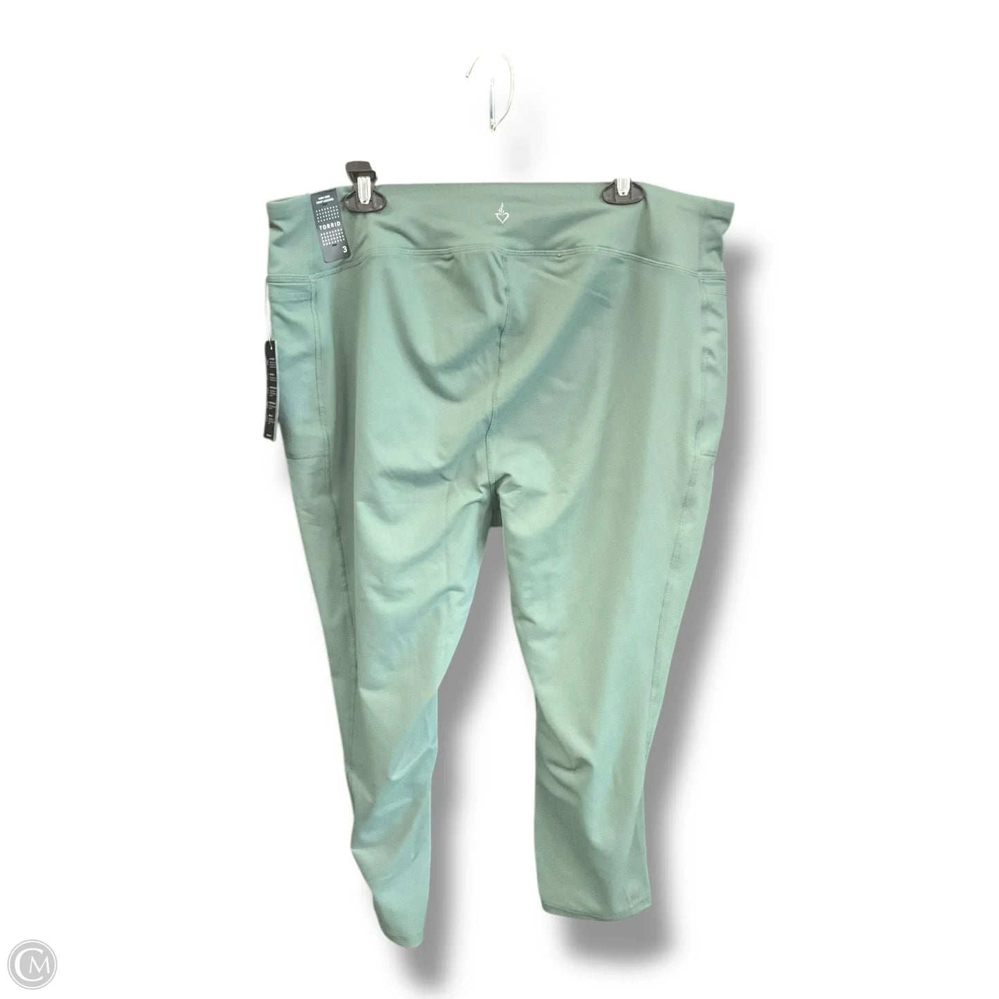 Athletic Leggings By Torrid In Green, Size: 3x