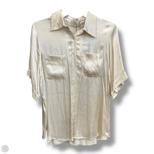 Blouse Long Sleeve By Cma In Cream, Size: Xs