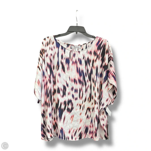 Top Short Sleeve By Jennifer Lopez In Multi-colored, Size: 1x
