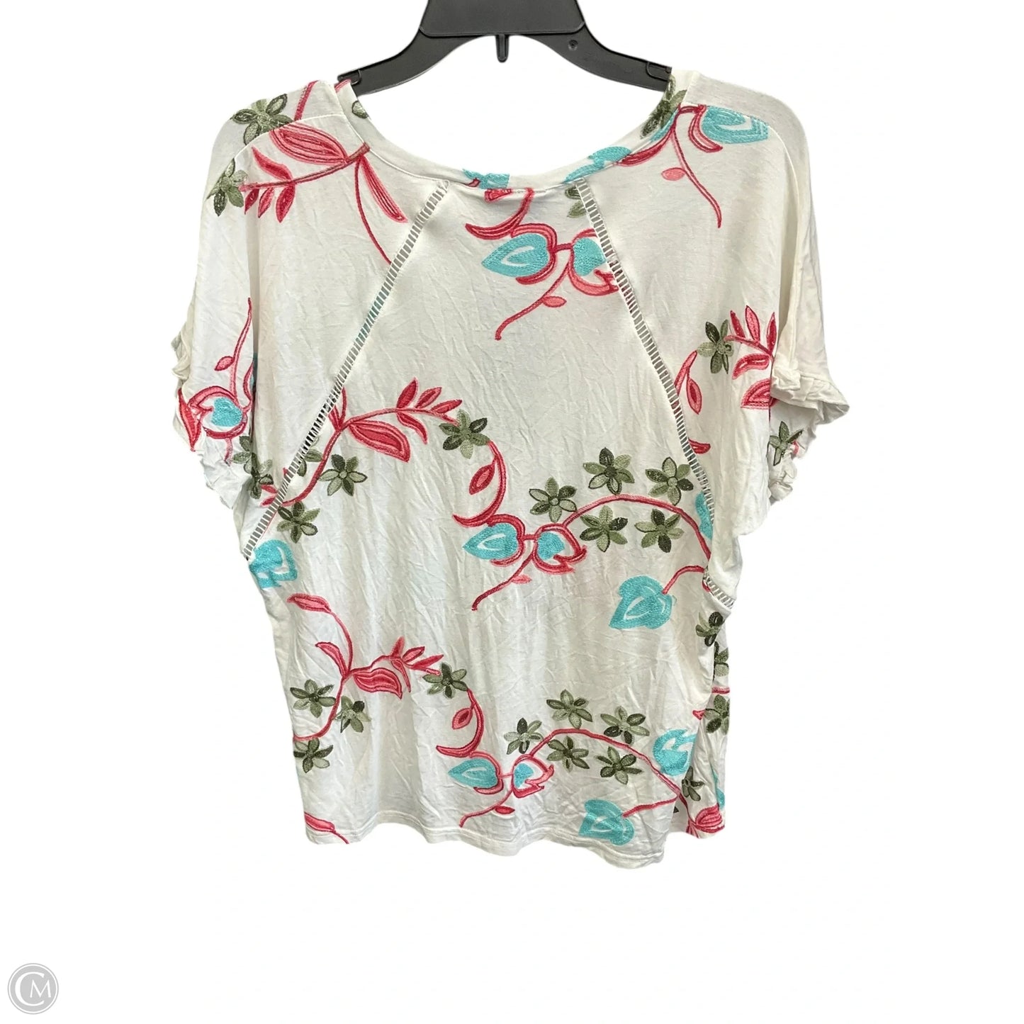 Top Long Sleeve By Clothes Mentor In Blue & Red, Size: L