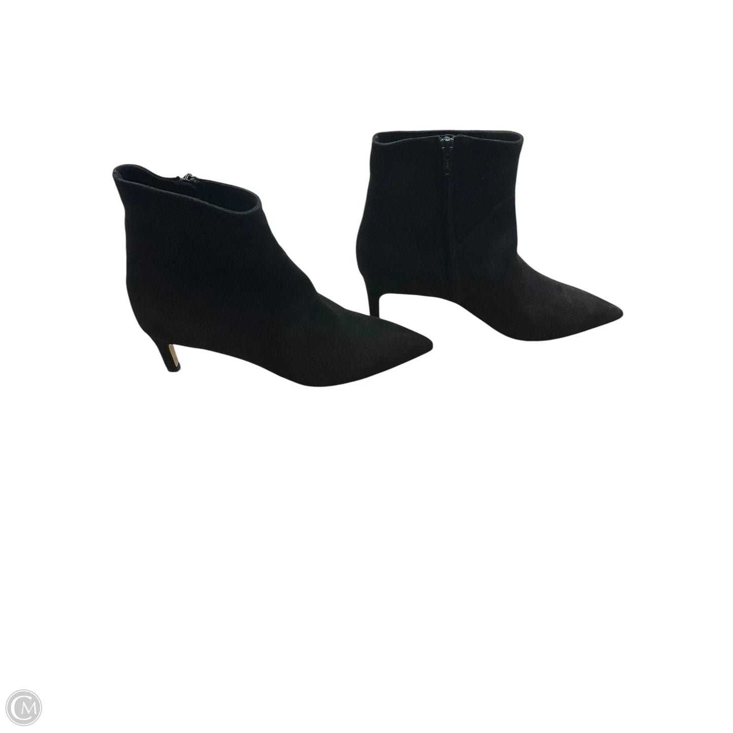 Boots Ankle Heels By Banana Republic In Black, Size: 8