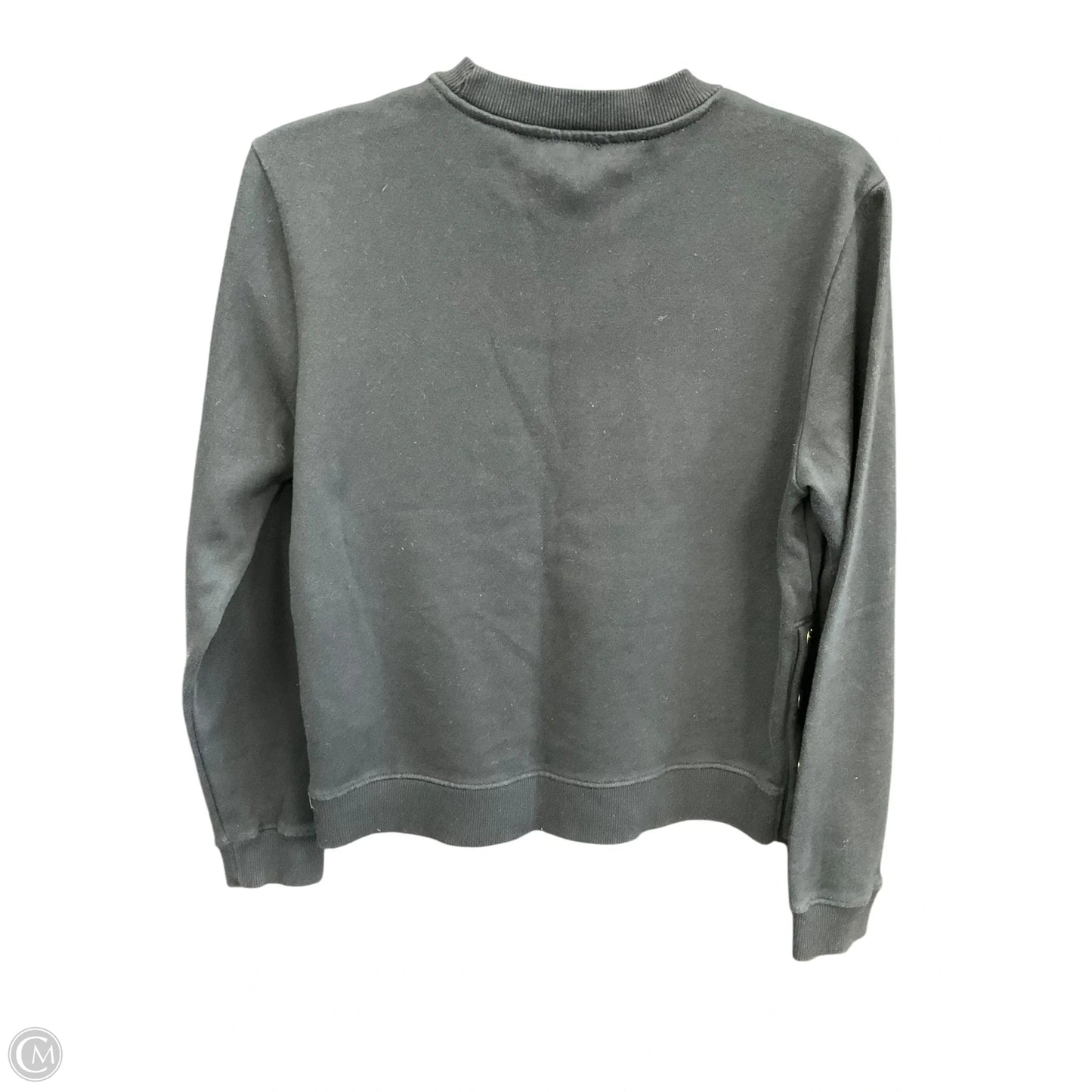 Sweatshirt Crewneck By True Religion In Black & Gold, Size: Sp